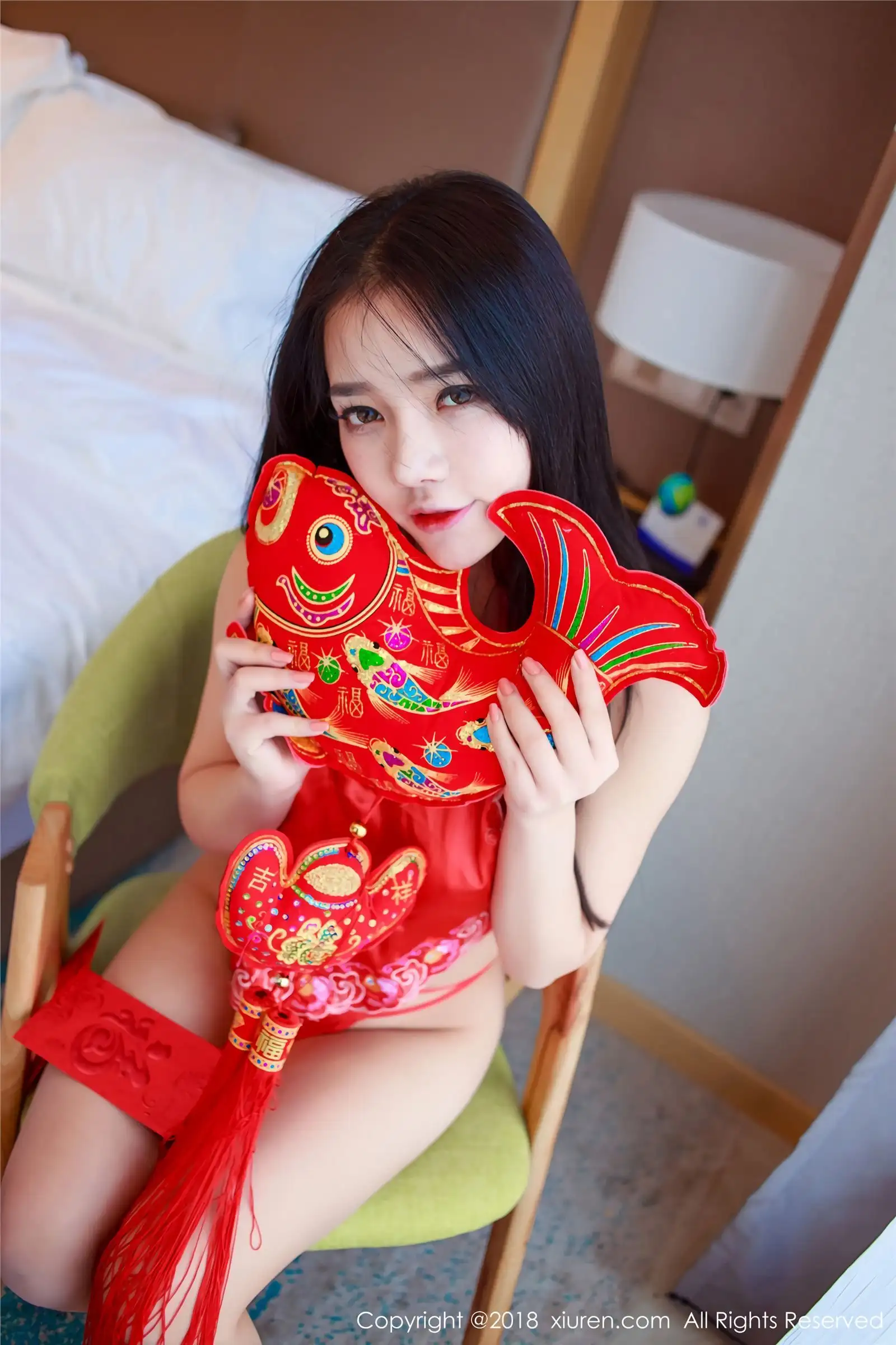 [秀人XIUREN] 2018.02.01 NO.921 肚兜内衣 夏雪爱