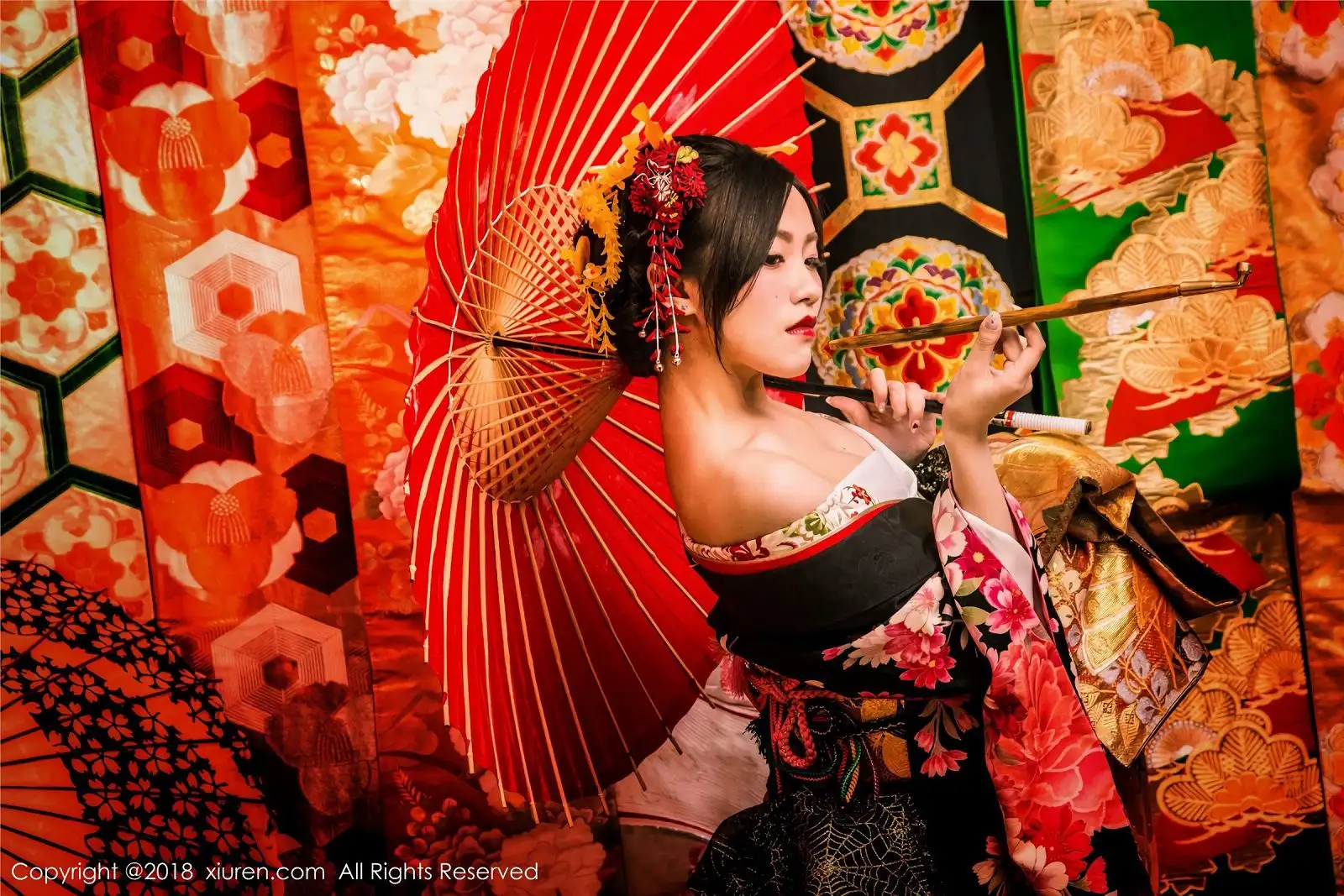 [秀人XIUREN] 2018.02.08 NO.930 花魁 许诺Sabrina