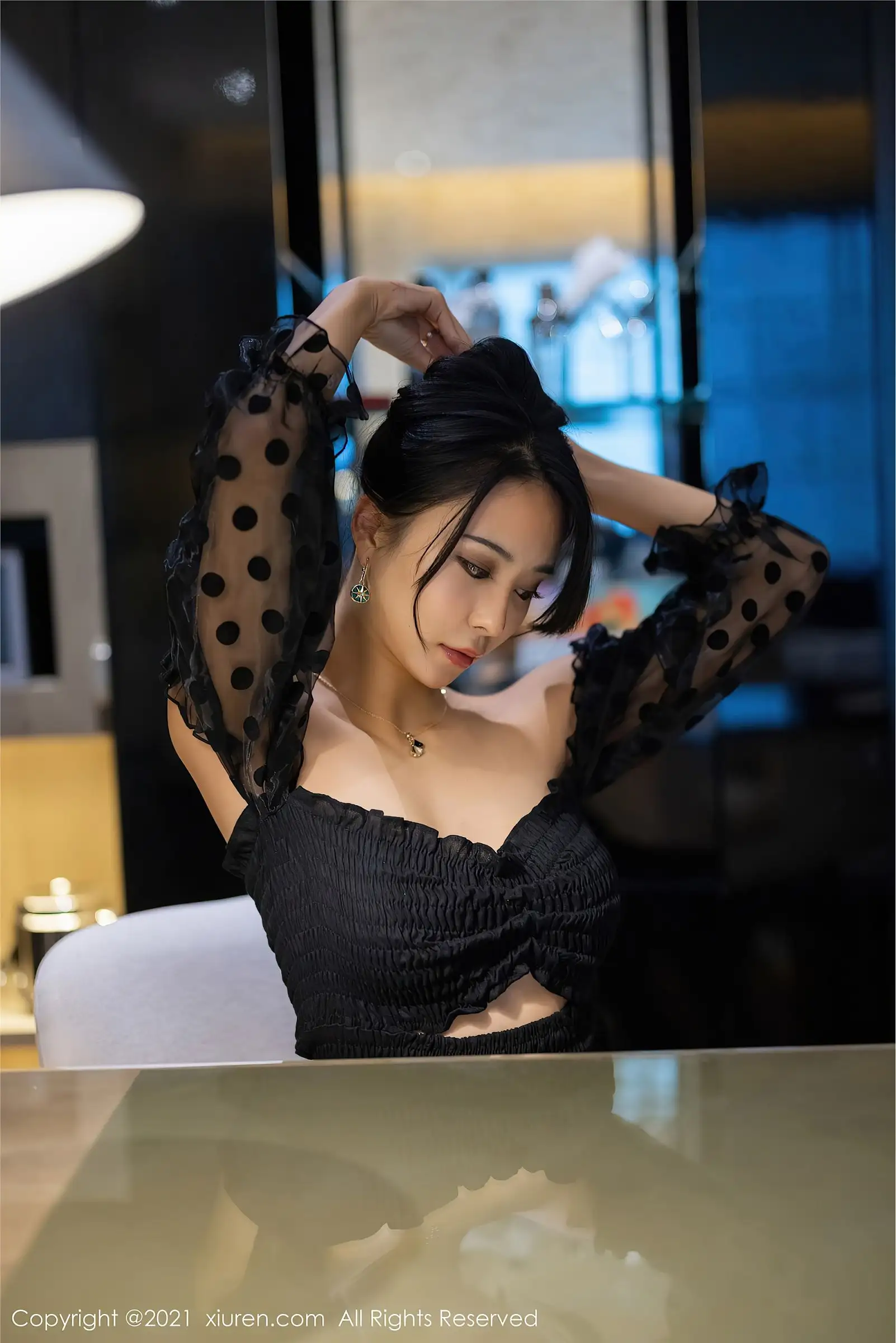[XIUREN秀人网] 2021.05.31 NO.3482 蓝夏Akasha