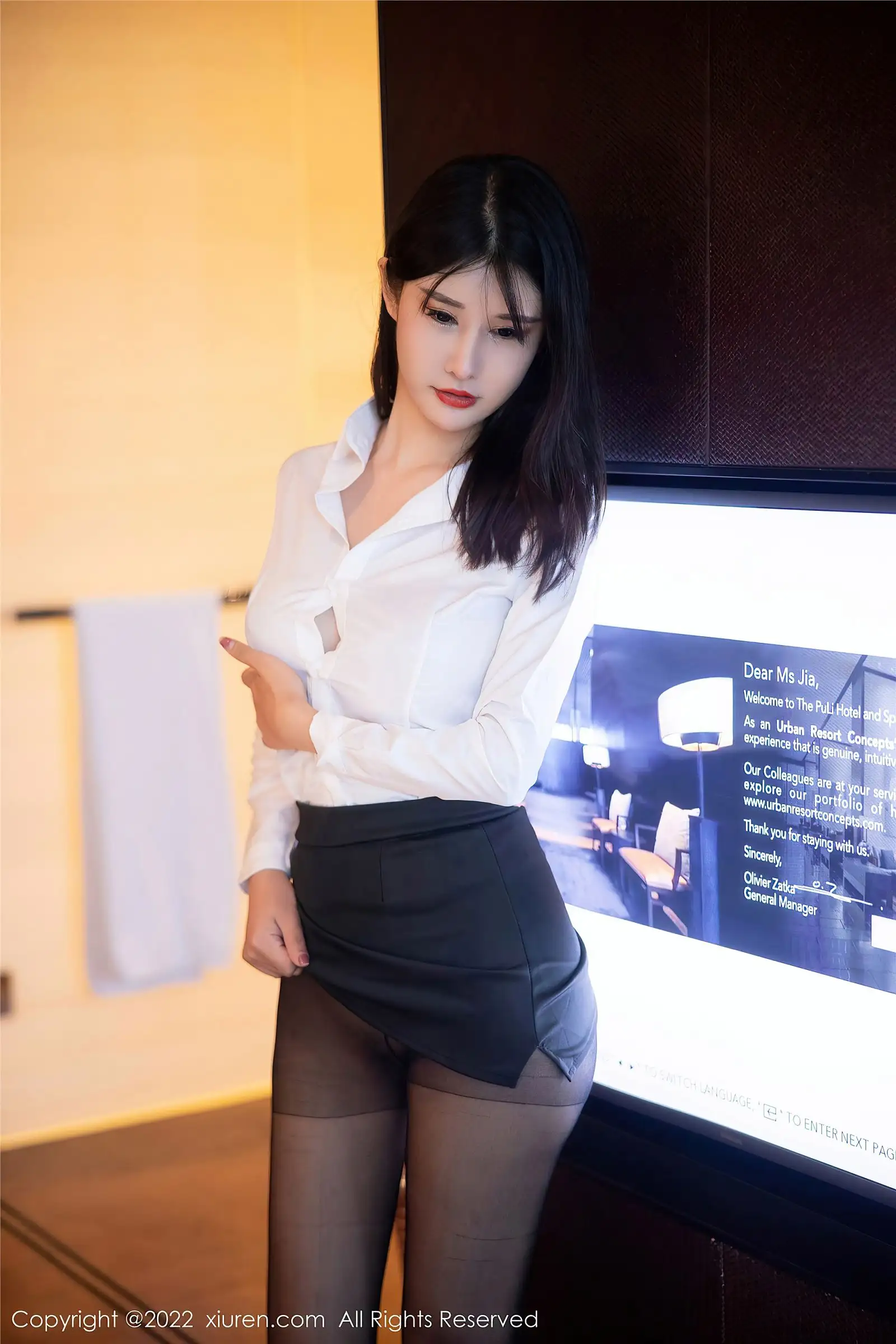 [XIUREN秀人网] 2022.09.13 NO.5578 夏沫沫tifa