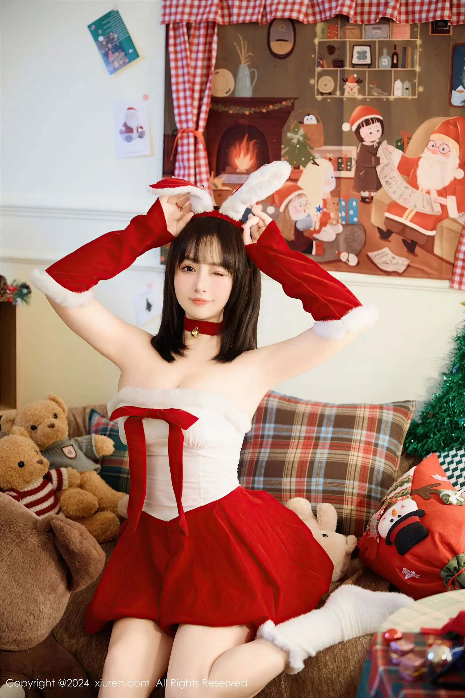 [XIUREN秀人网] 2024.12.25 NO.9656 养乐多Doll