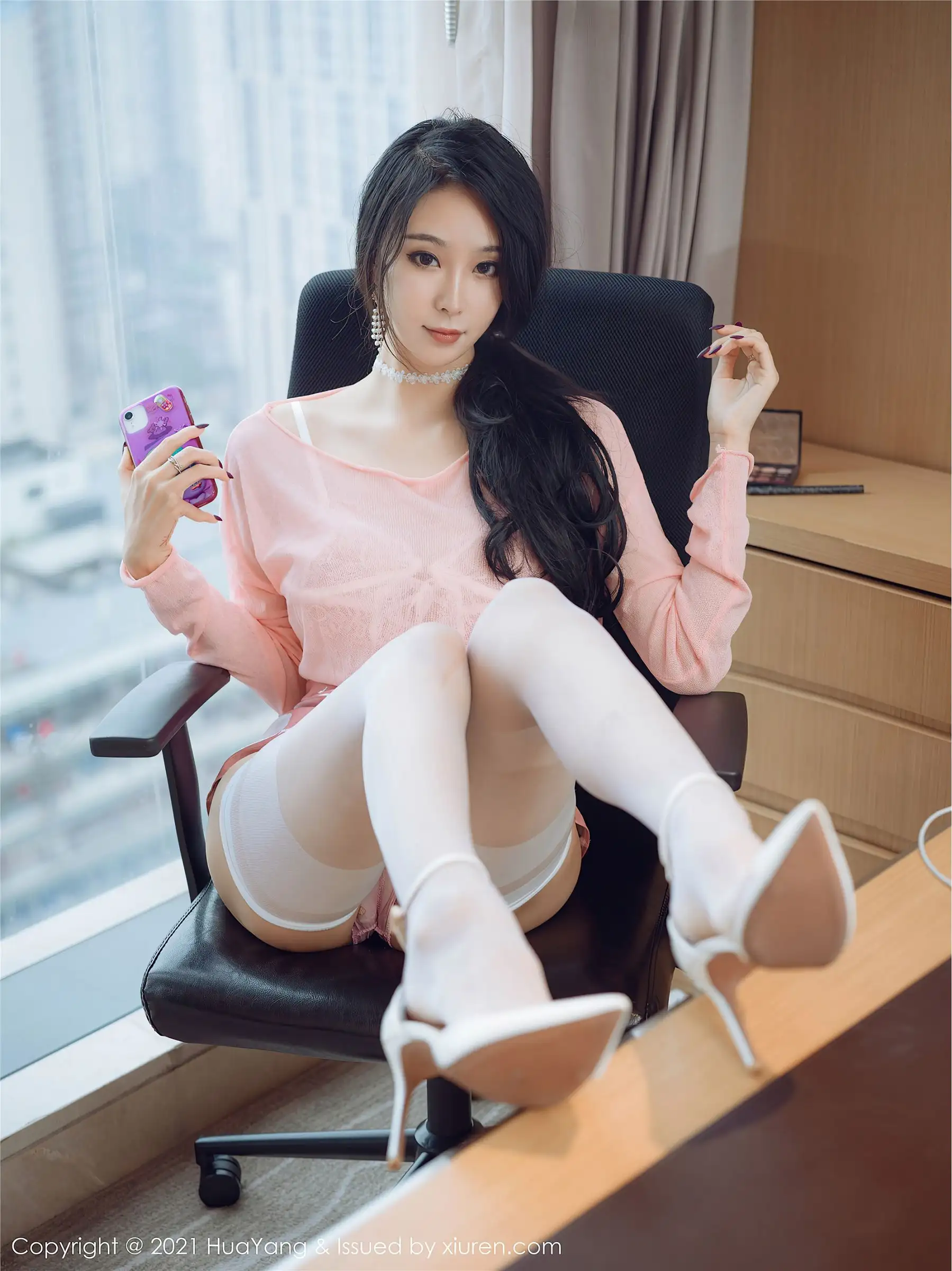 [HuaYang花漾] 2021.06.07 NO.411 蓝夏Akasha