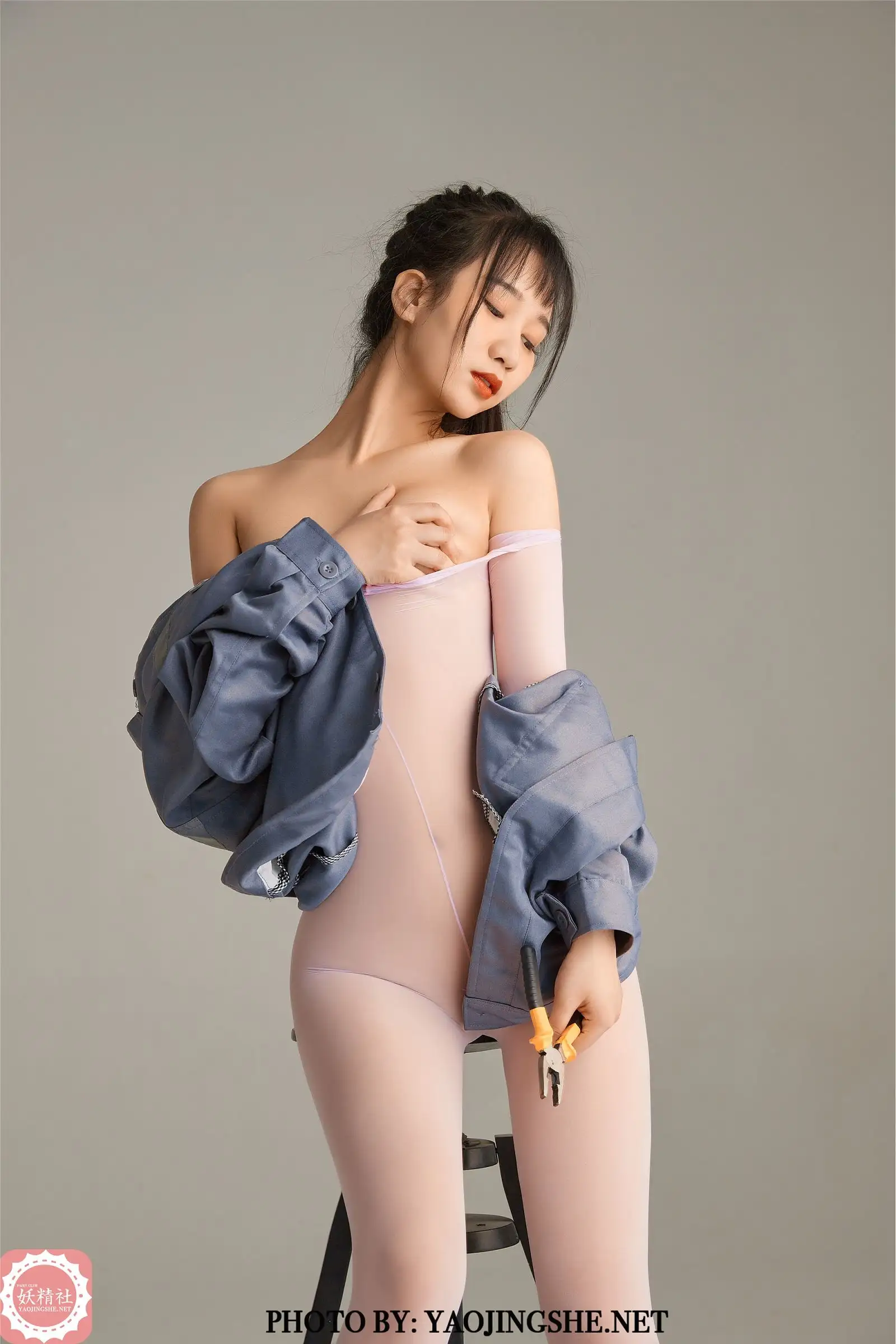 [YJS妖精社] 2021.06.28 B2108《喵喵-连身维修工》