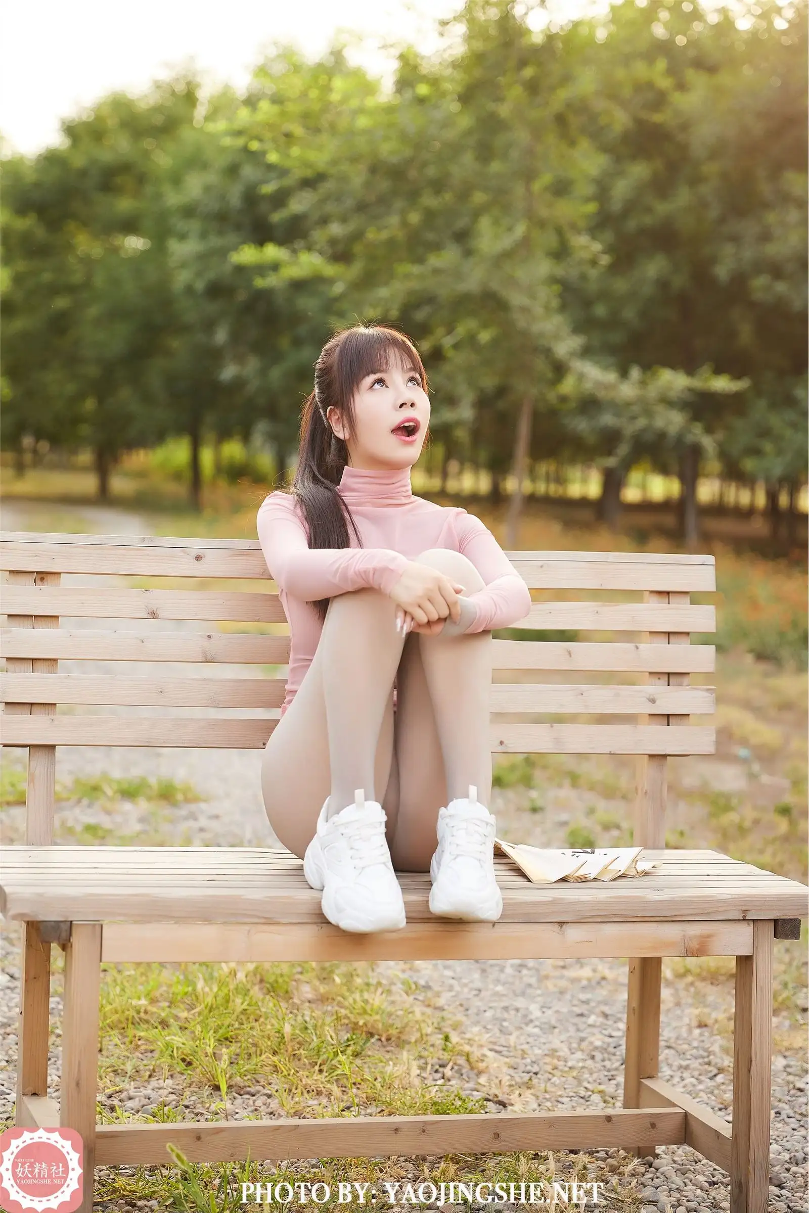 [YJS妖精社] T2028《妲己-公园小妖精》