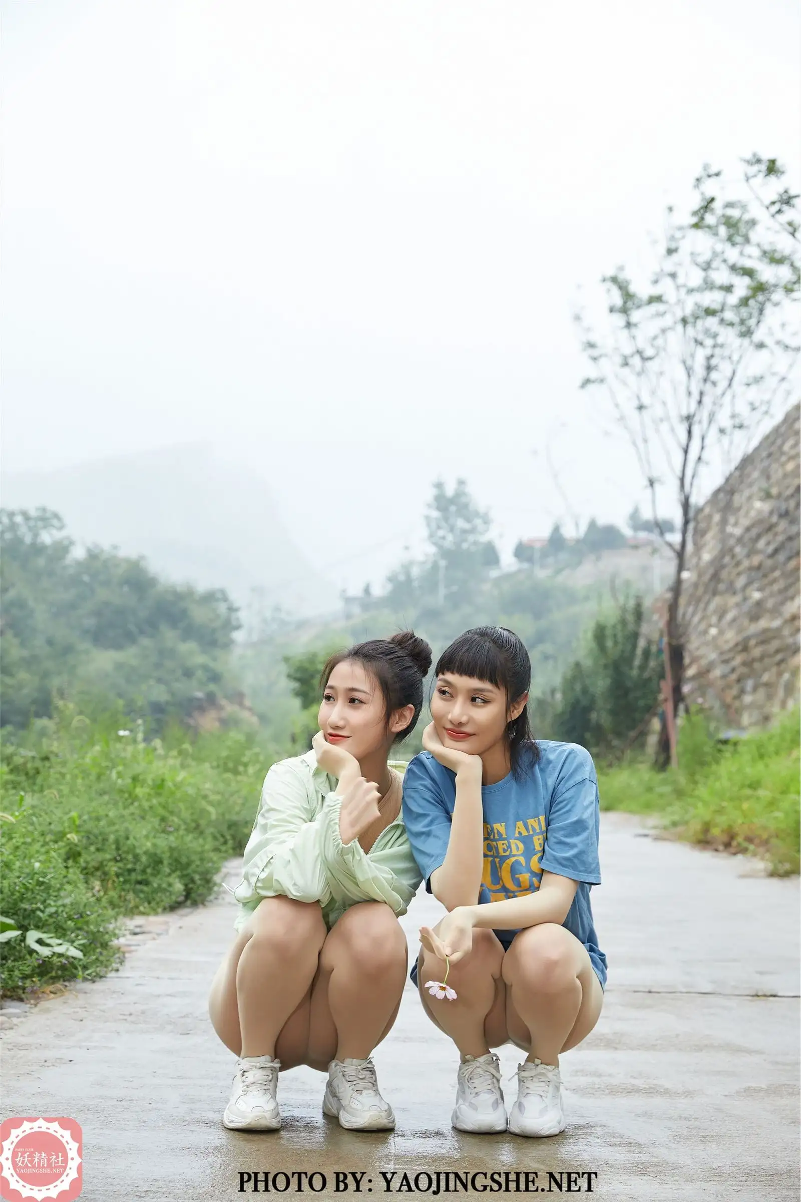 [YJS妖精社] T2040《可可&思文-郊游》