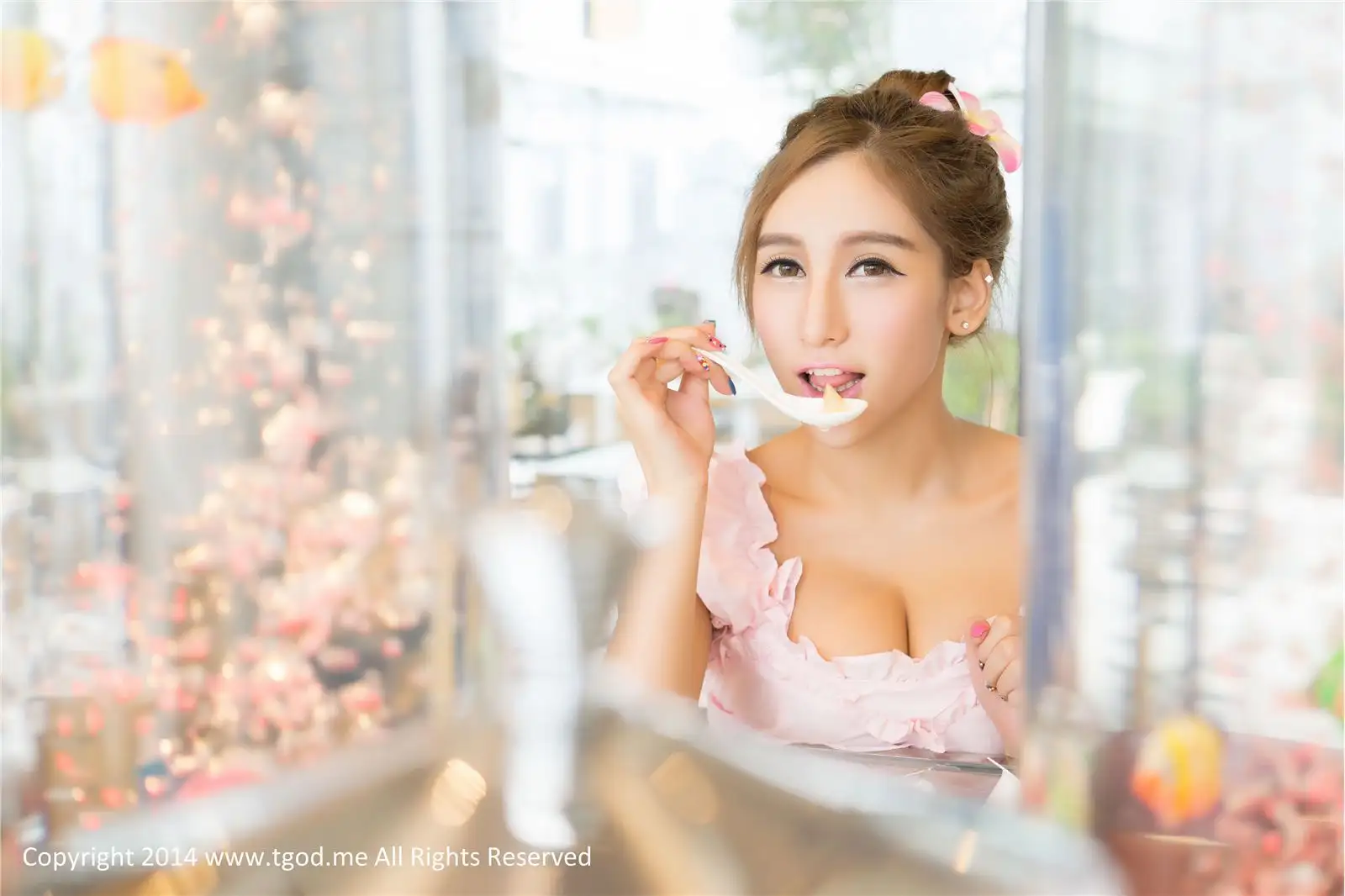 [TGOD写真] 2014.10.18 女神去哪儿 黄山太平湖 艾希Ice