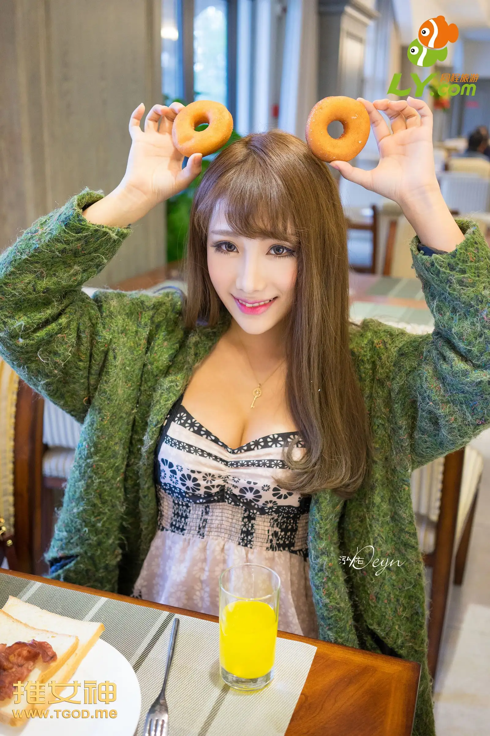 [TGOD写真] 2014.11.27 跟着女神度周末 第15期 朱若慕Akiki