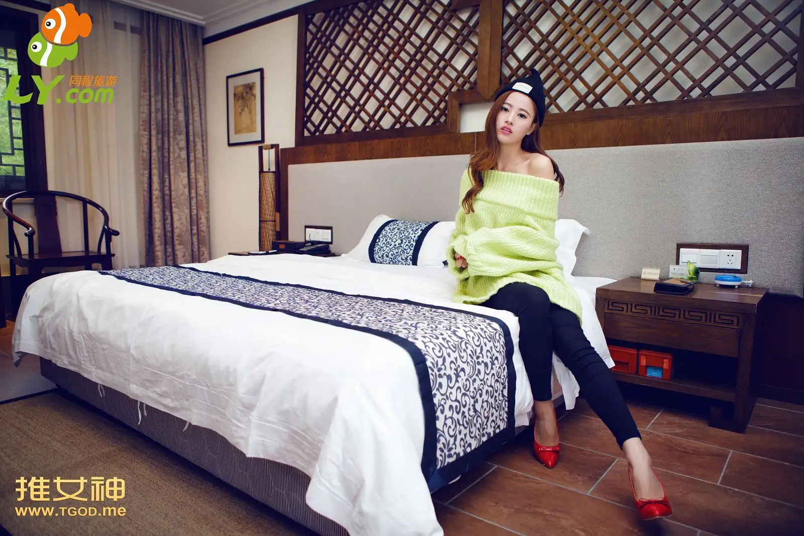 [TGOD写真] 2014.12.17《跟着女神度周末 第17期》伊伊木兰天池