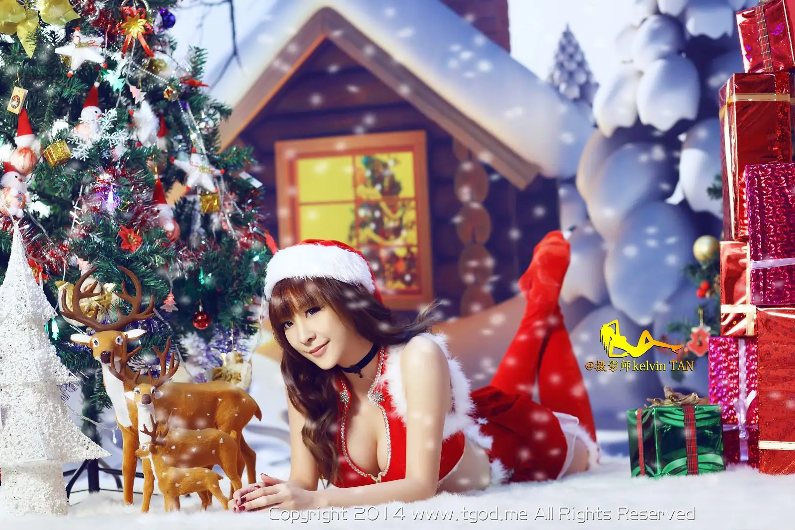 [TGOD写真] 2014.12.24 圣诞节大片 王子妃FayPrince