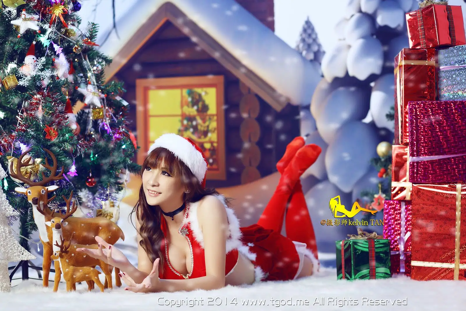 [TGOD写真] 2014.12.24 圣诞节大片 王子妃FayPrince