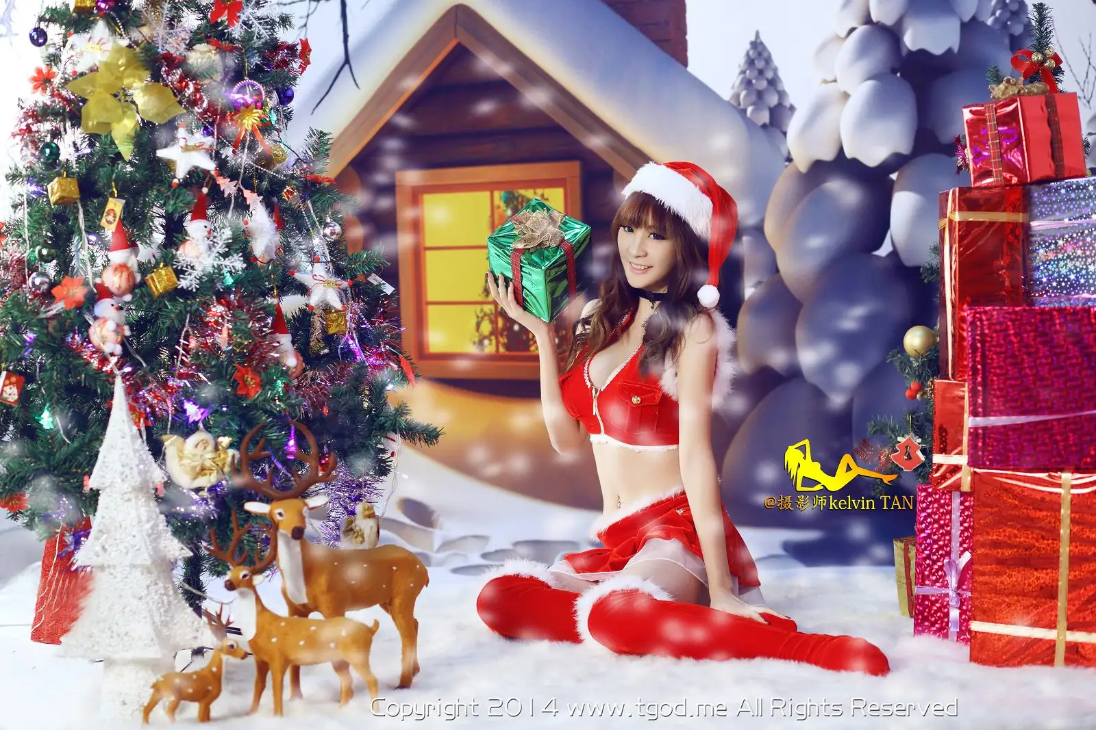 [TGOD写真] 2014.12.24 圣诞节大片 王子妃FayPrince