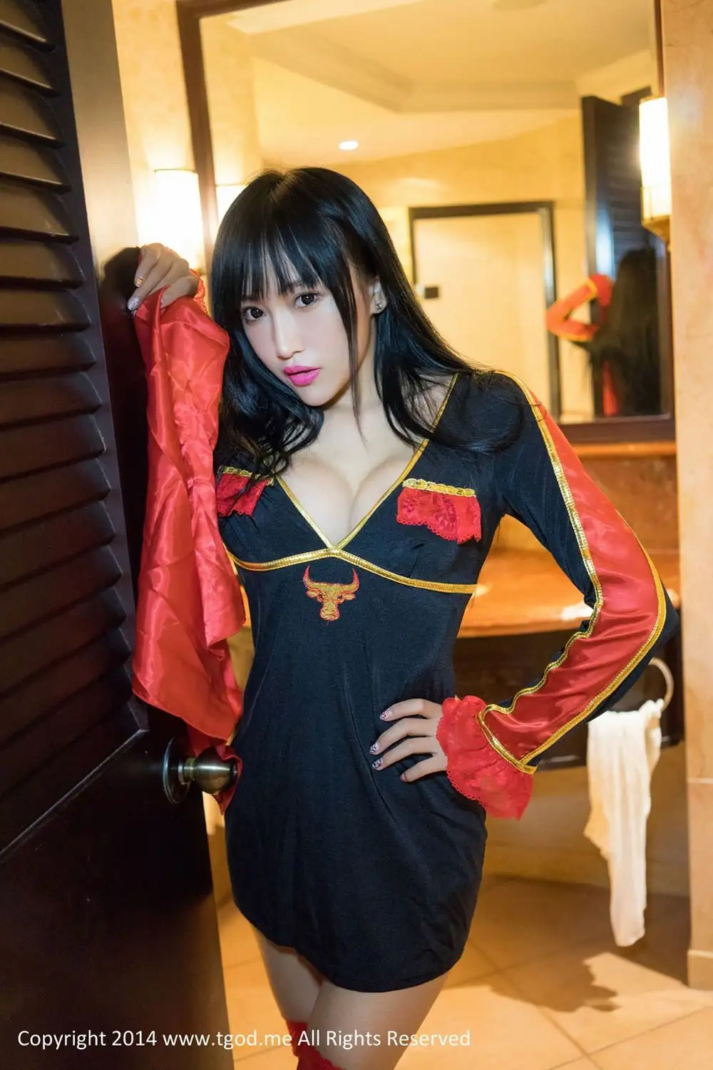 [TGOD写真] 2015.02.03 俏皮女神 杨上萱