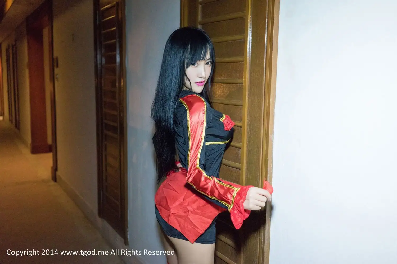 [TGOD写真] 2015.02.03 俏皮女神 杨上萱