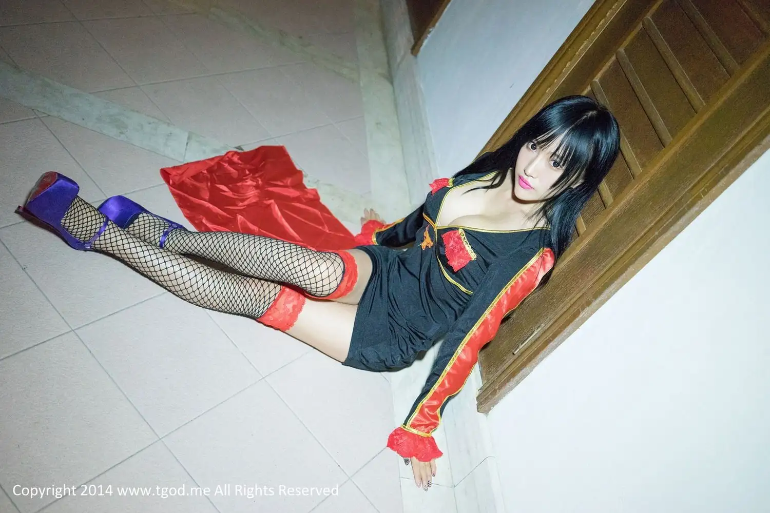 [TGOD写真] 2015.02.03 俏皮女神 杨上萱