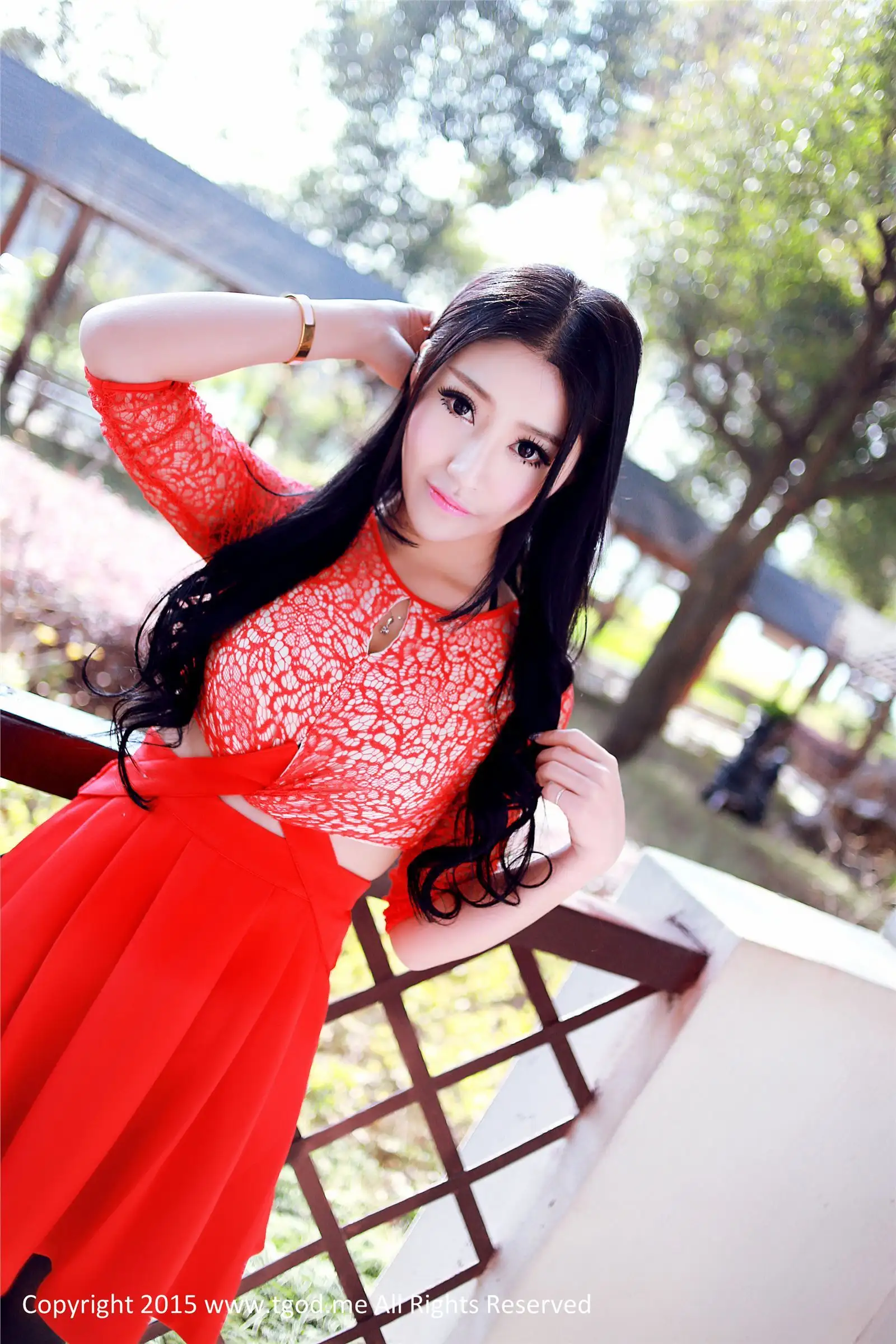 [TGOD写真] 2015.04.28 夏静 鲁思羽 胡宴绮