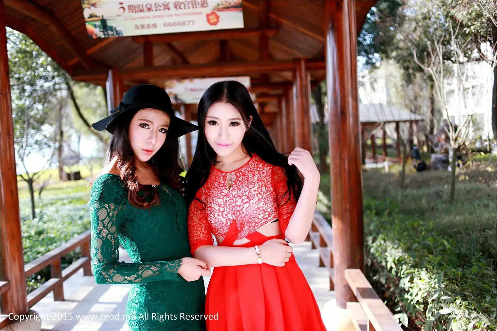 [TGOD写真] 2015.04.28 夏静 鲁思羽 胡宴绮