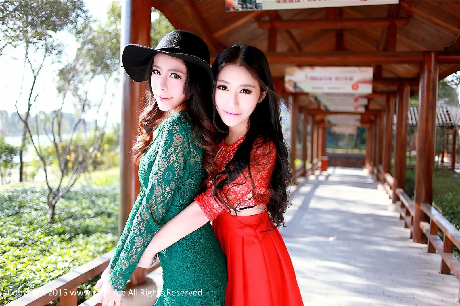 [TGOD写真] 2015.04.28 夏静 鲁思羽 胡宴绮