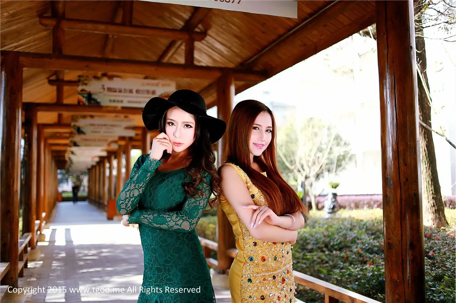 [TGOD写真] 2015.04.28 夏静 鲁思羽 胡宴绮