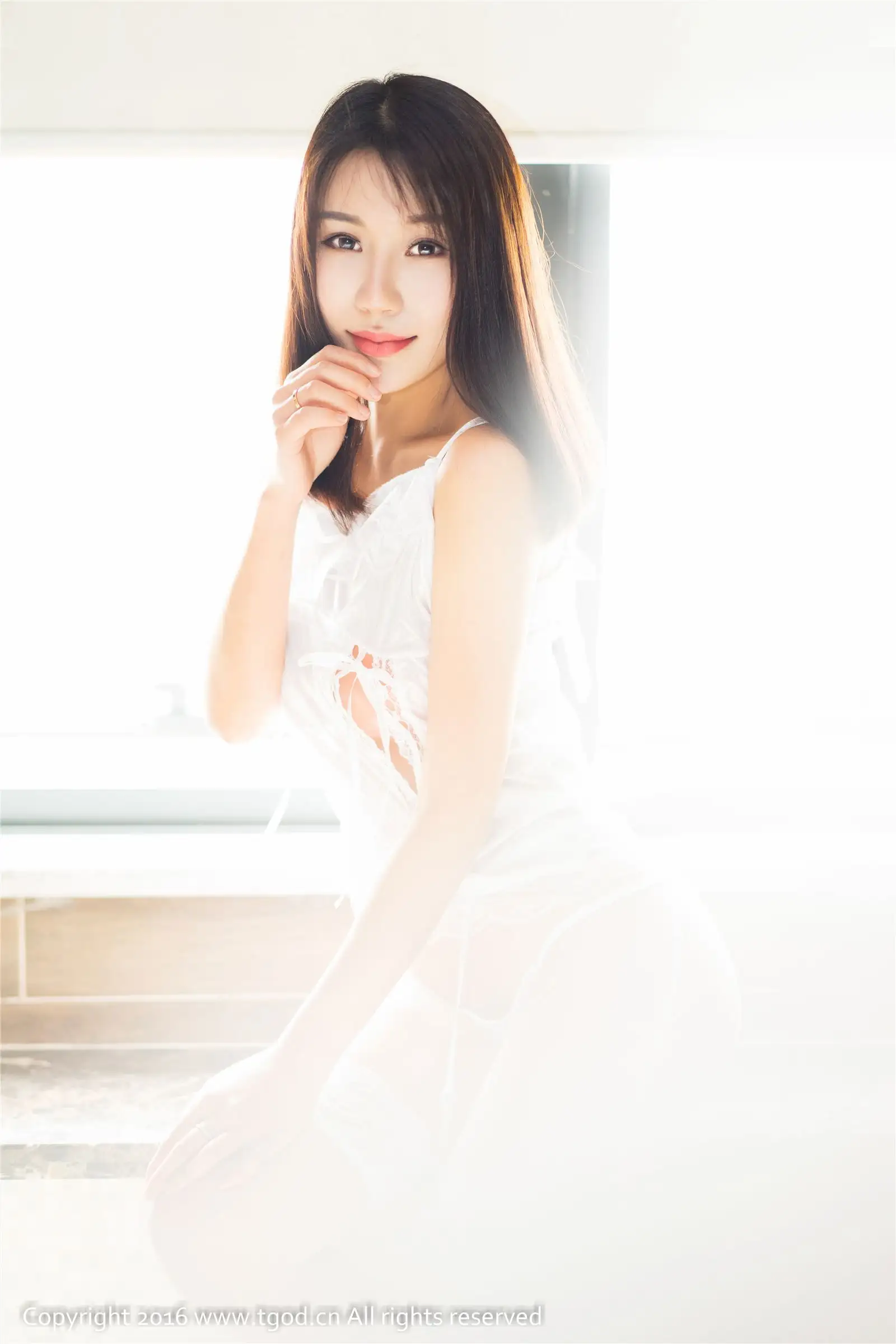 [TGOD写真] 2016.03.21 梓诺Bee 制服诱惑女人香