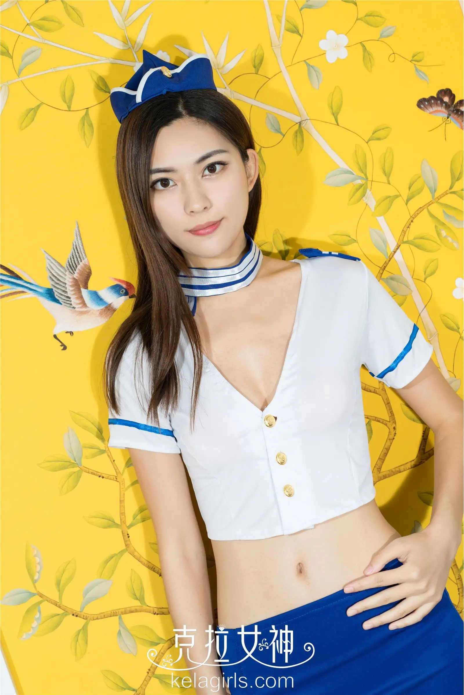 [KeLaGirls] 2017.03.17 柯瑾 180cm空姐性感秀