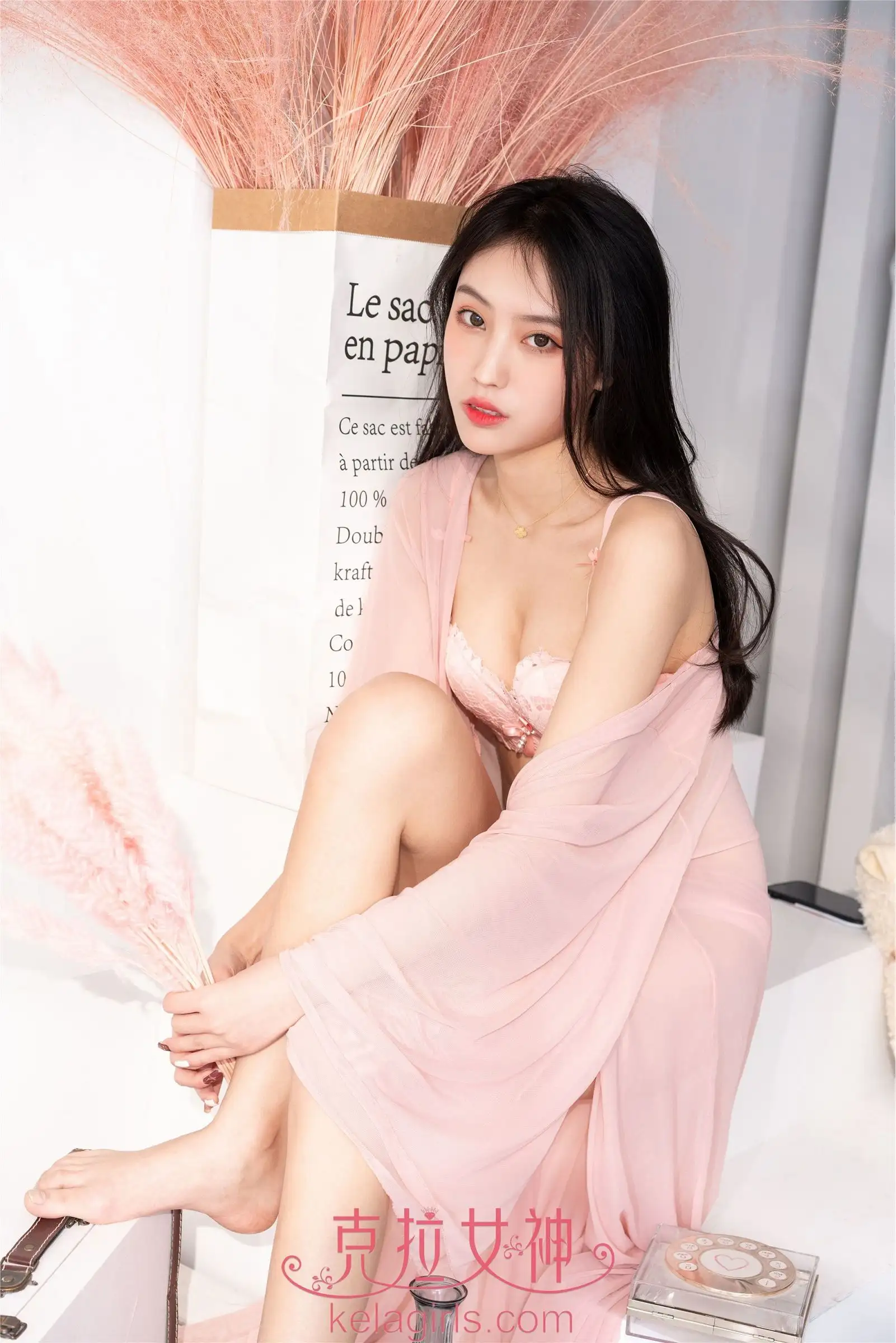 [KeLaGirls克拉女神] 2020.05.29 一袭粉纱 沫夕