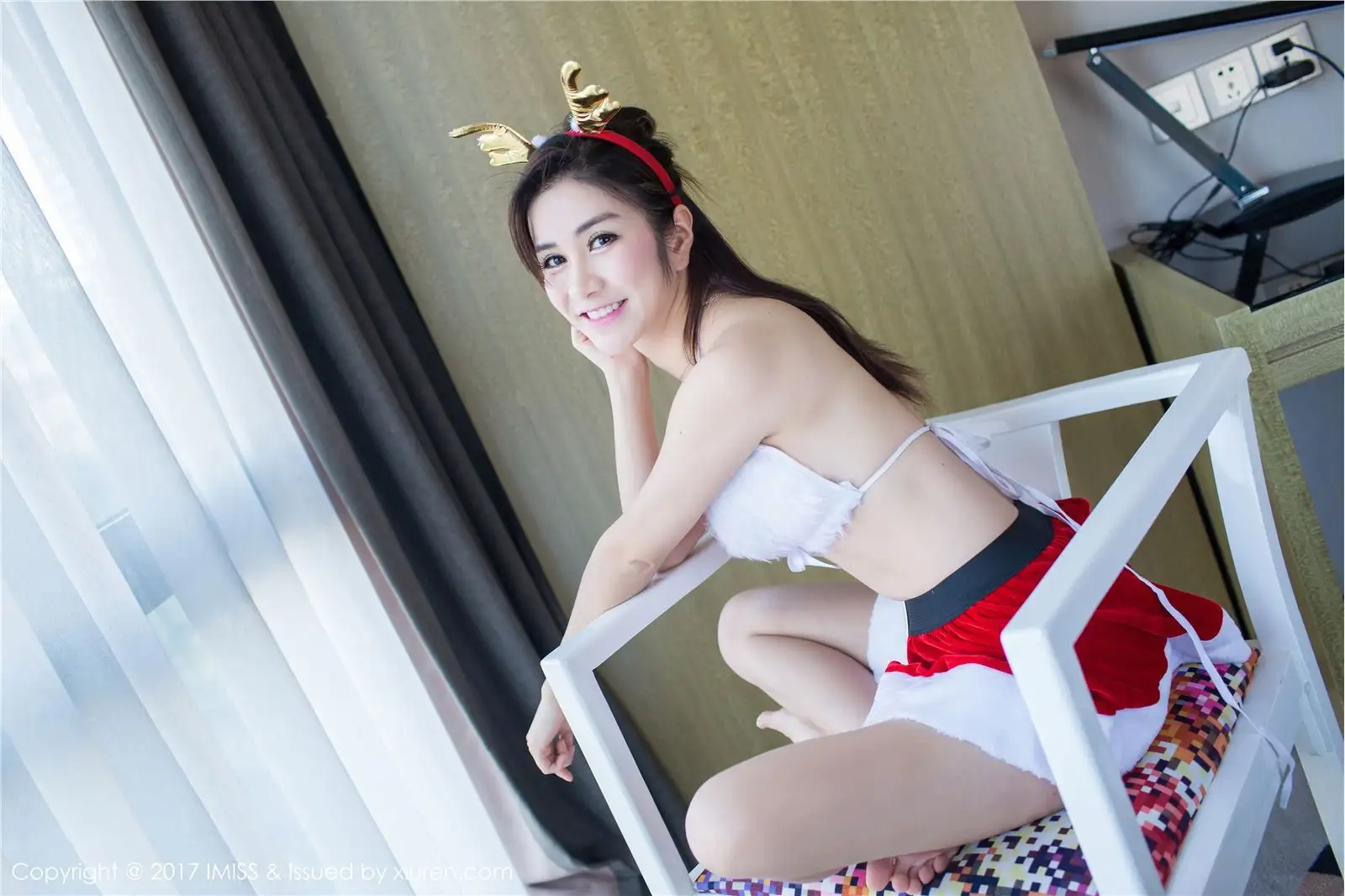 [IMISS爱蜜社美女] 2017.01.10 VOL.146 李李七七喜喜