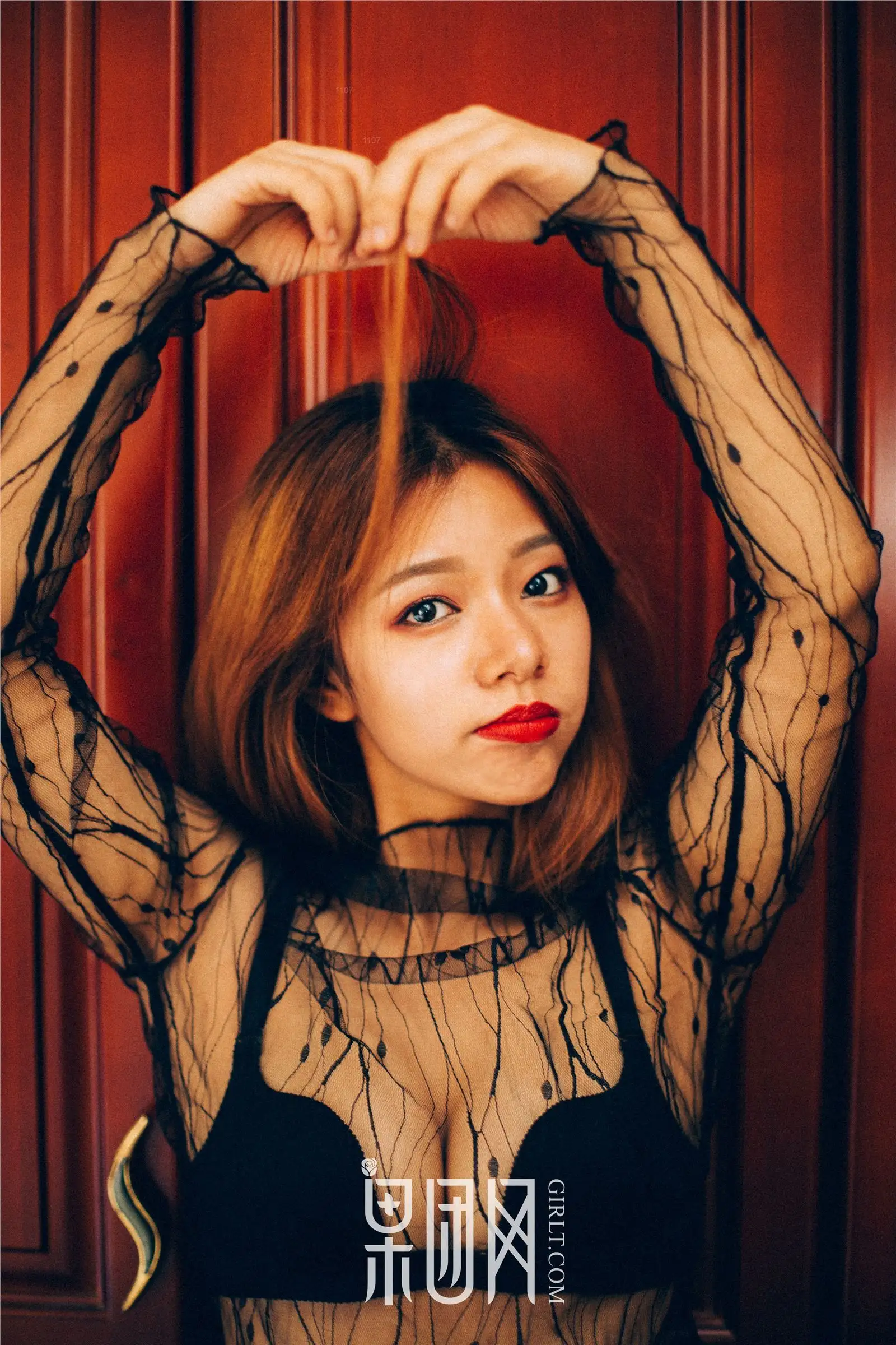 [果团网美女图片] 2017.09.18 NO.068 性感丰唇少女