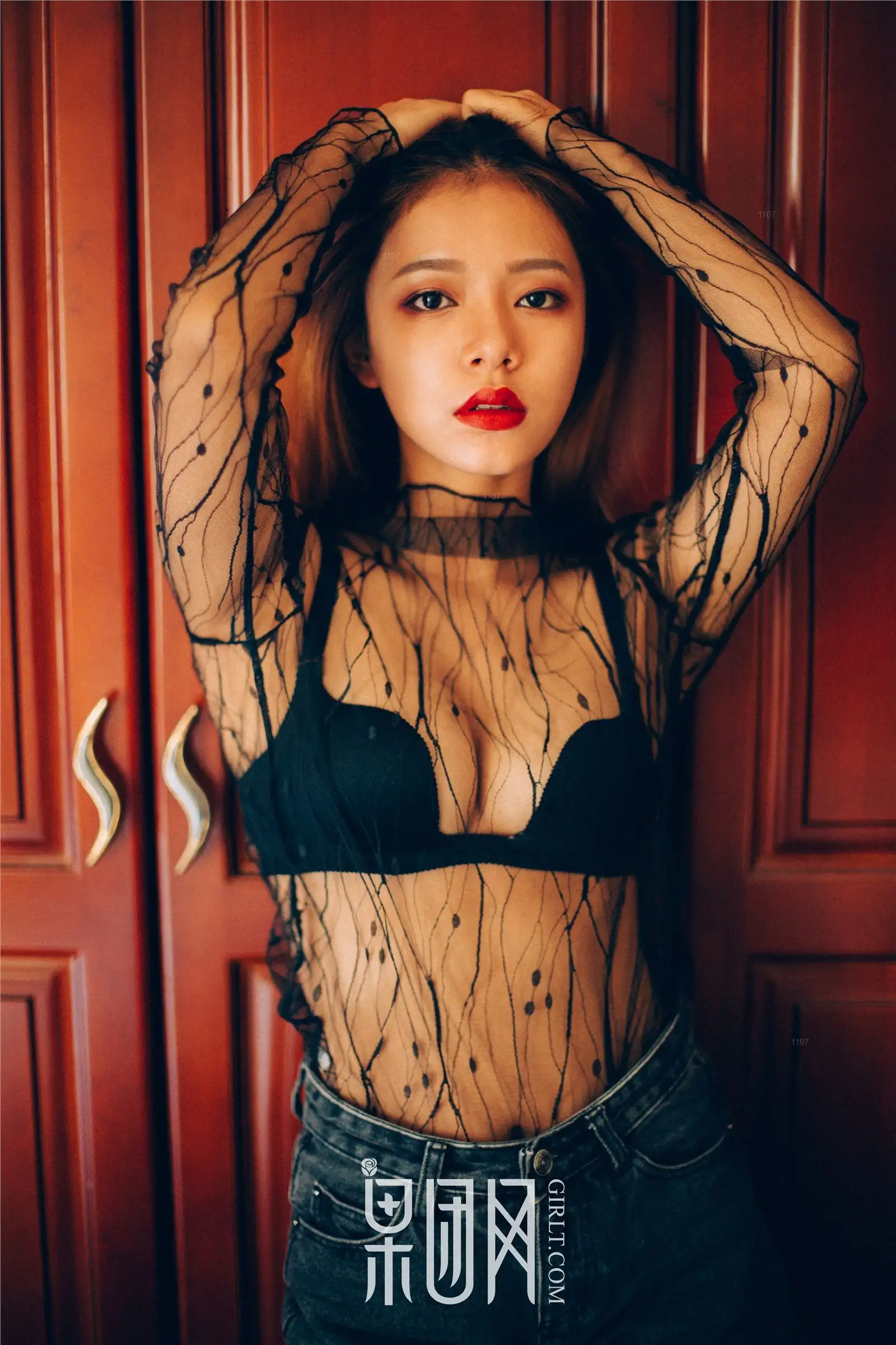 [果团网美女图片] 2017.09.18 NO.068 性感丰唇少女