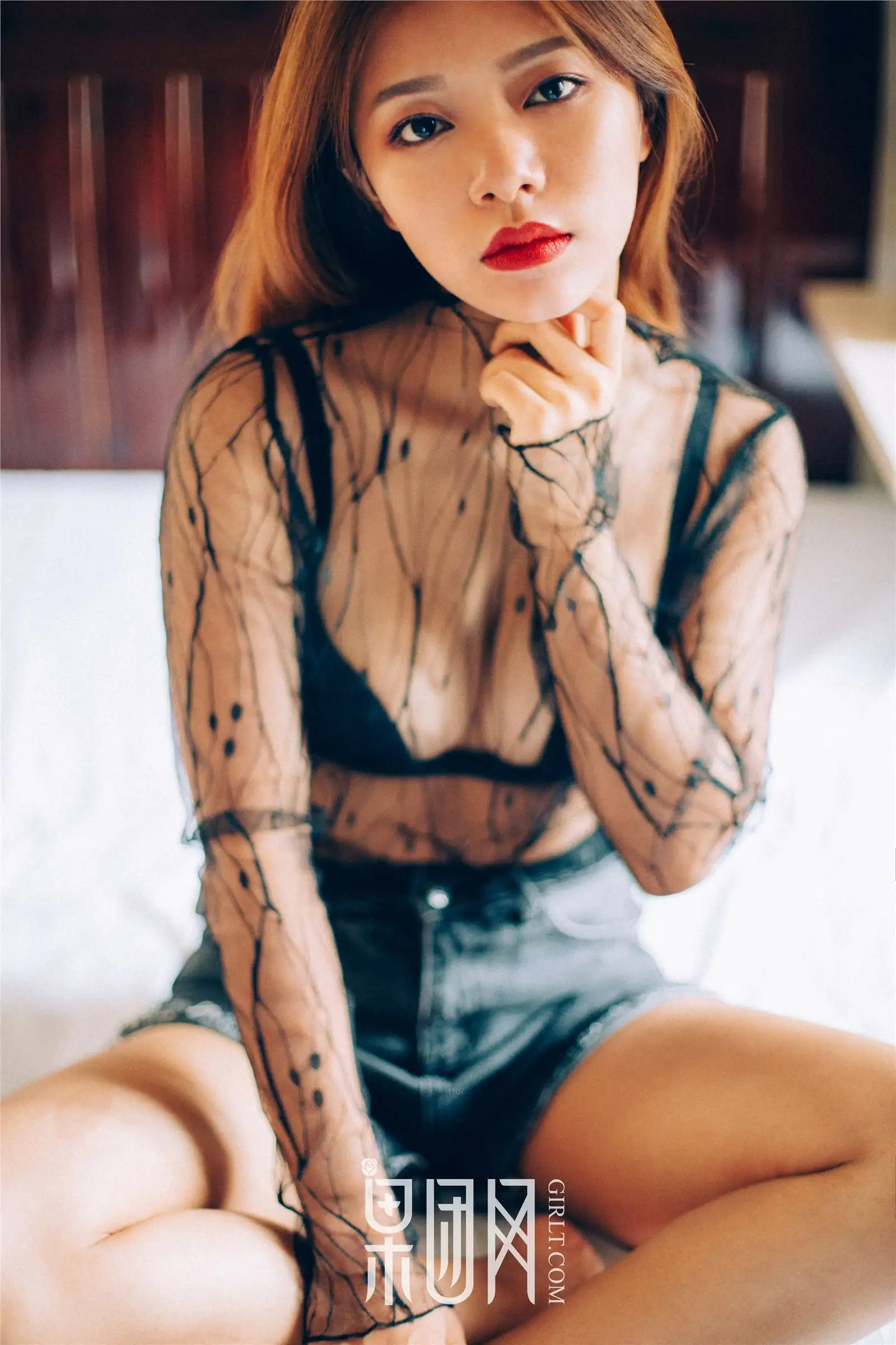 [果团网美女图片] 2017.09.18 NO.068 性感丰唇少女