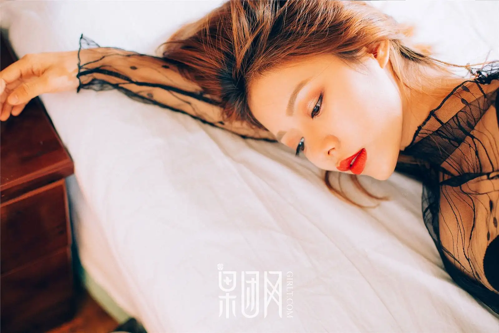 [果团网美女图片] 2017.09.18 NO.068 性感丰唇少女