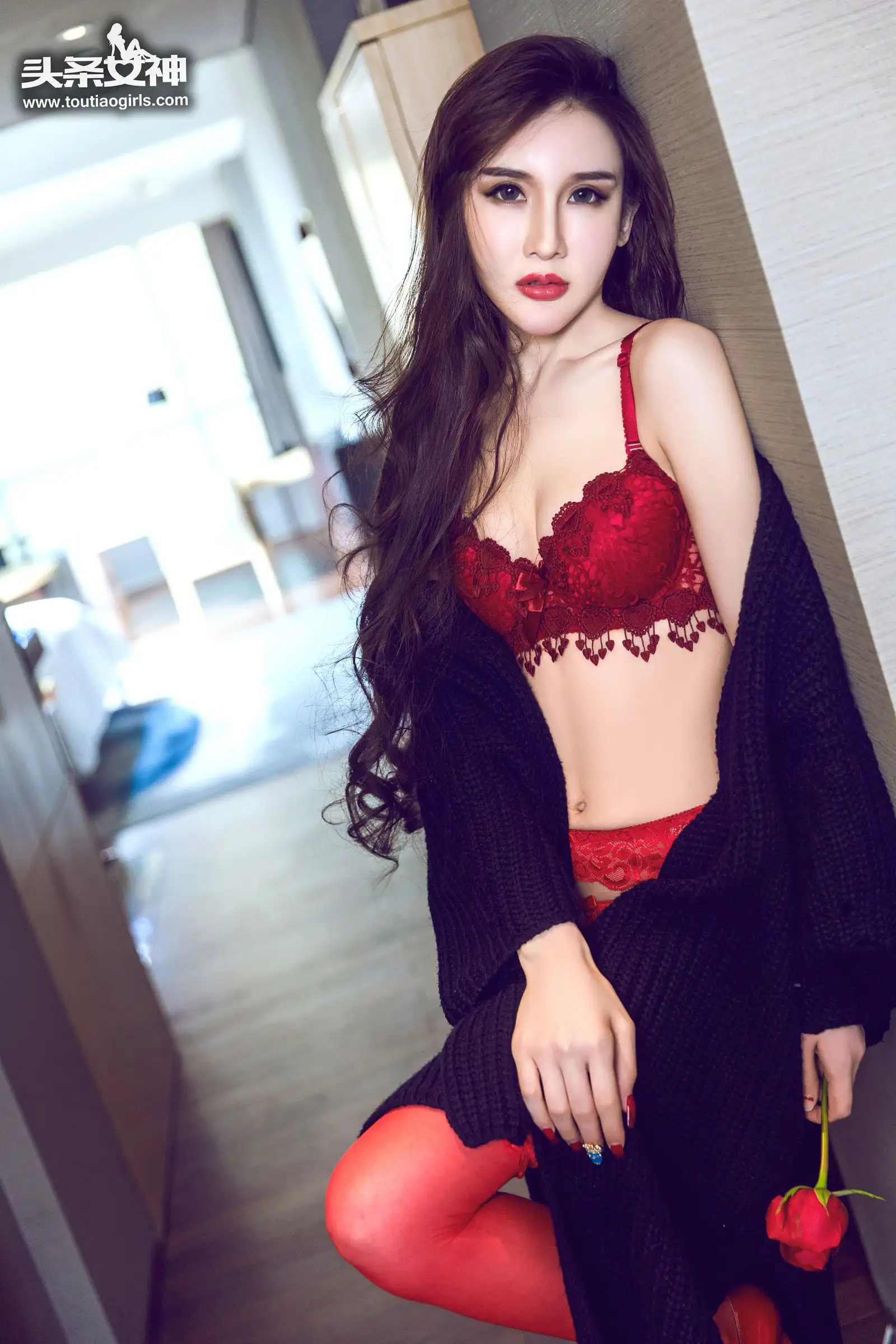 [Toutiaogirls] 2017.03.08 花漾女神 瓦娅