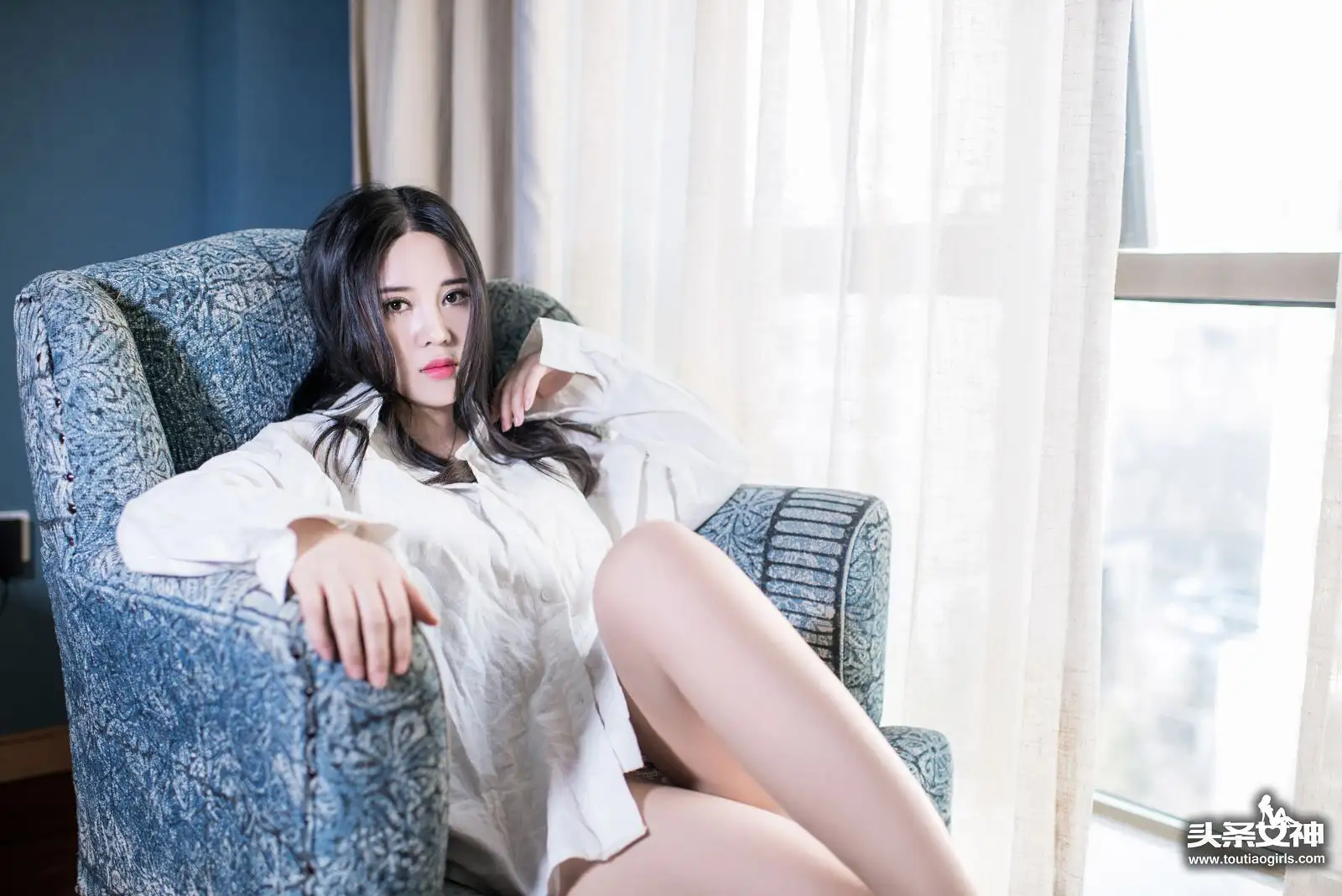 [Toutiaogirls] 2017.03.19 热情白衬衣性感开发 可儿