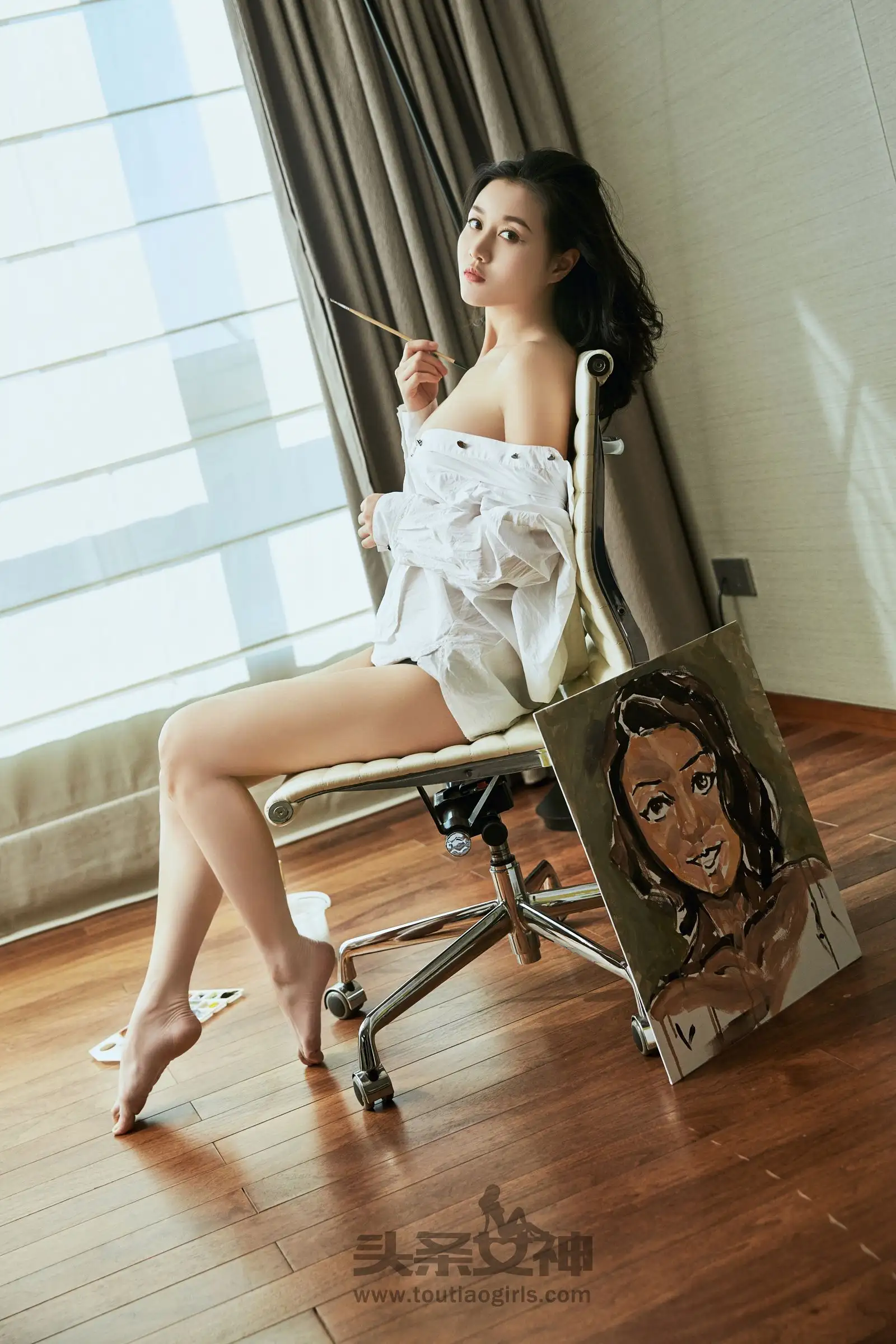 [Toutiaogirls] 2017.03.22 画中的维纳斯 张梓然