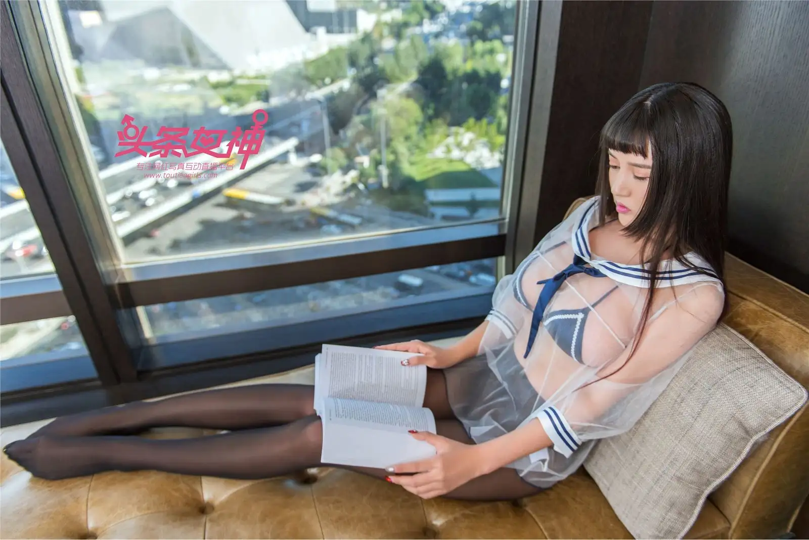 [Toutiaogirls] 2017.12.12 大晗瑰丽学生黑丝