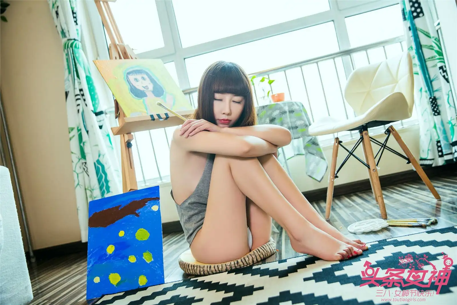 [Toutiaogirls] 2018.03.08 No.563 女神节笑笑