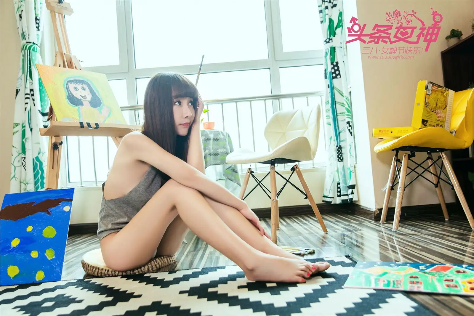 [Toutiaogirls] 2018.03.08 No.563 女神节笑笑