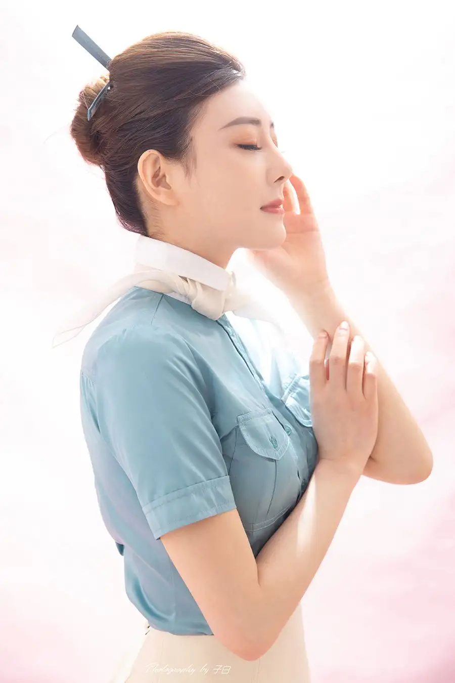 [Toutiaogirls头条女神] 2019.04.01 COS大韩航空空姐