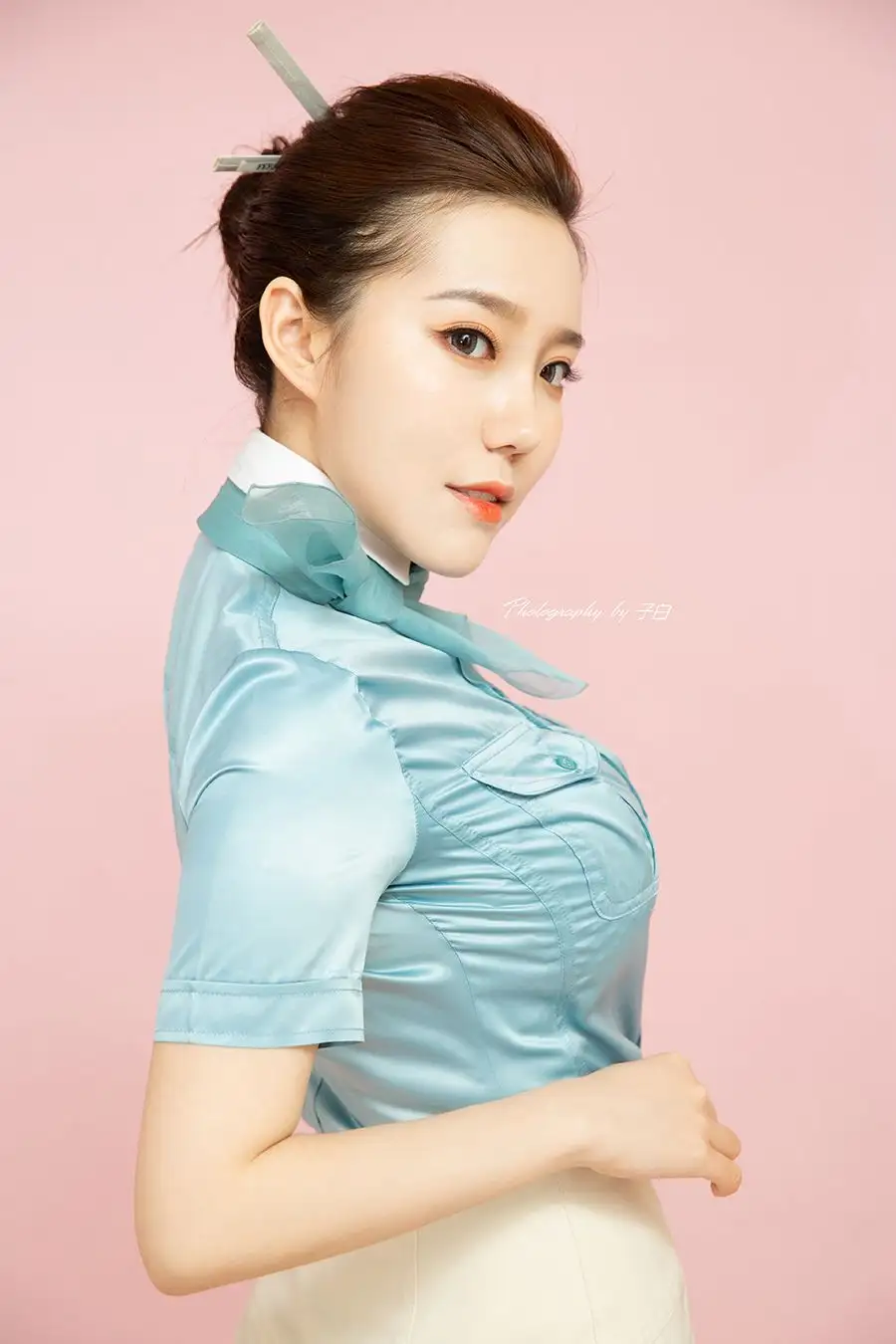 [Toutiaogirls头条女神] 2019.04.01 COS大韩航空空姐
