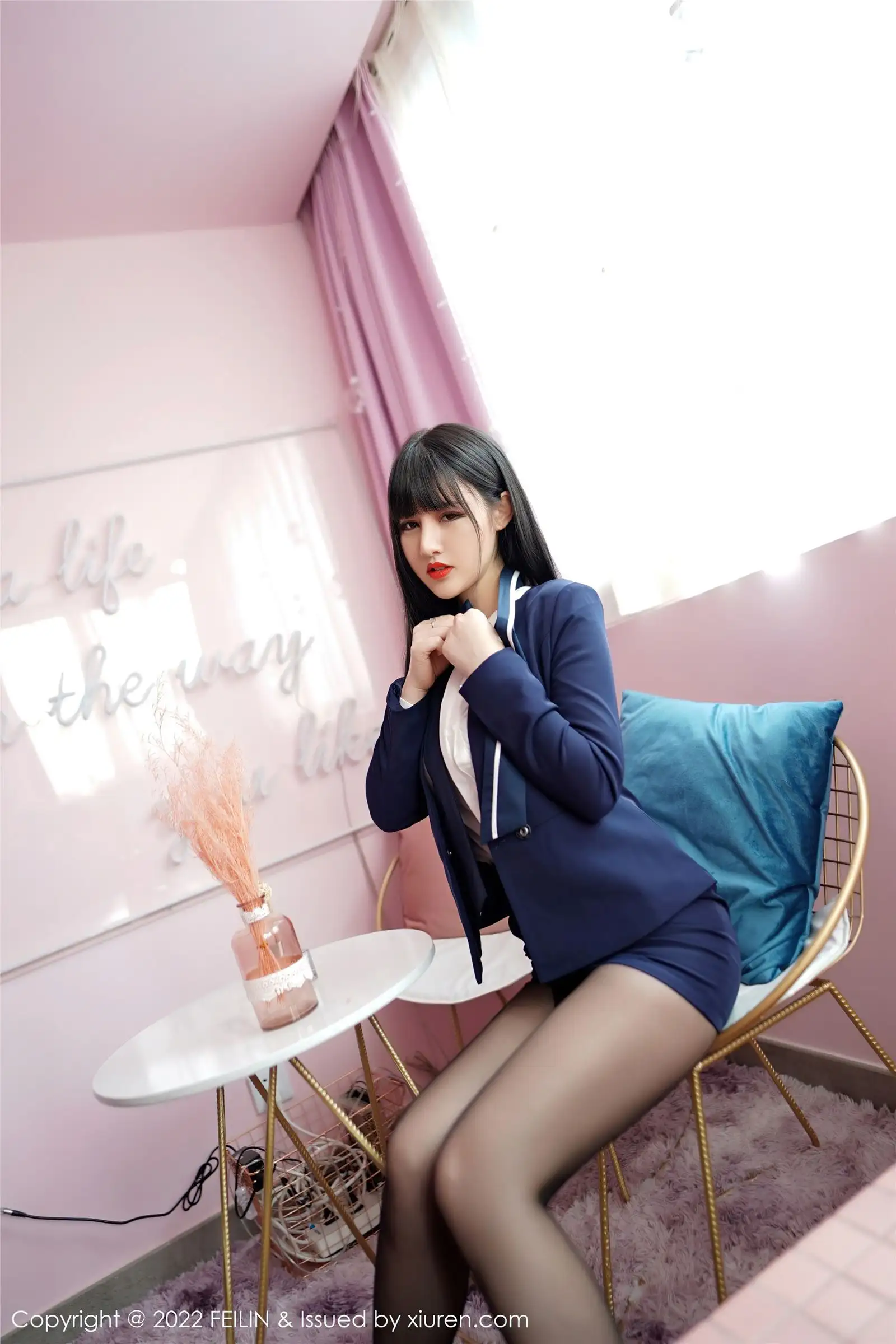 [FEILIN嗲囡囡] 2022.03.08 NO.432 诗诗kiki