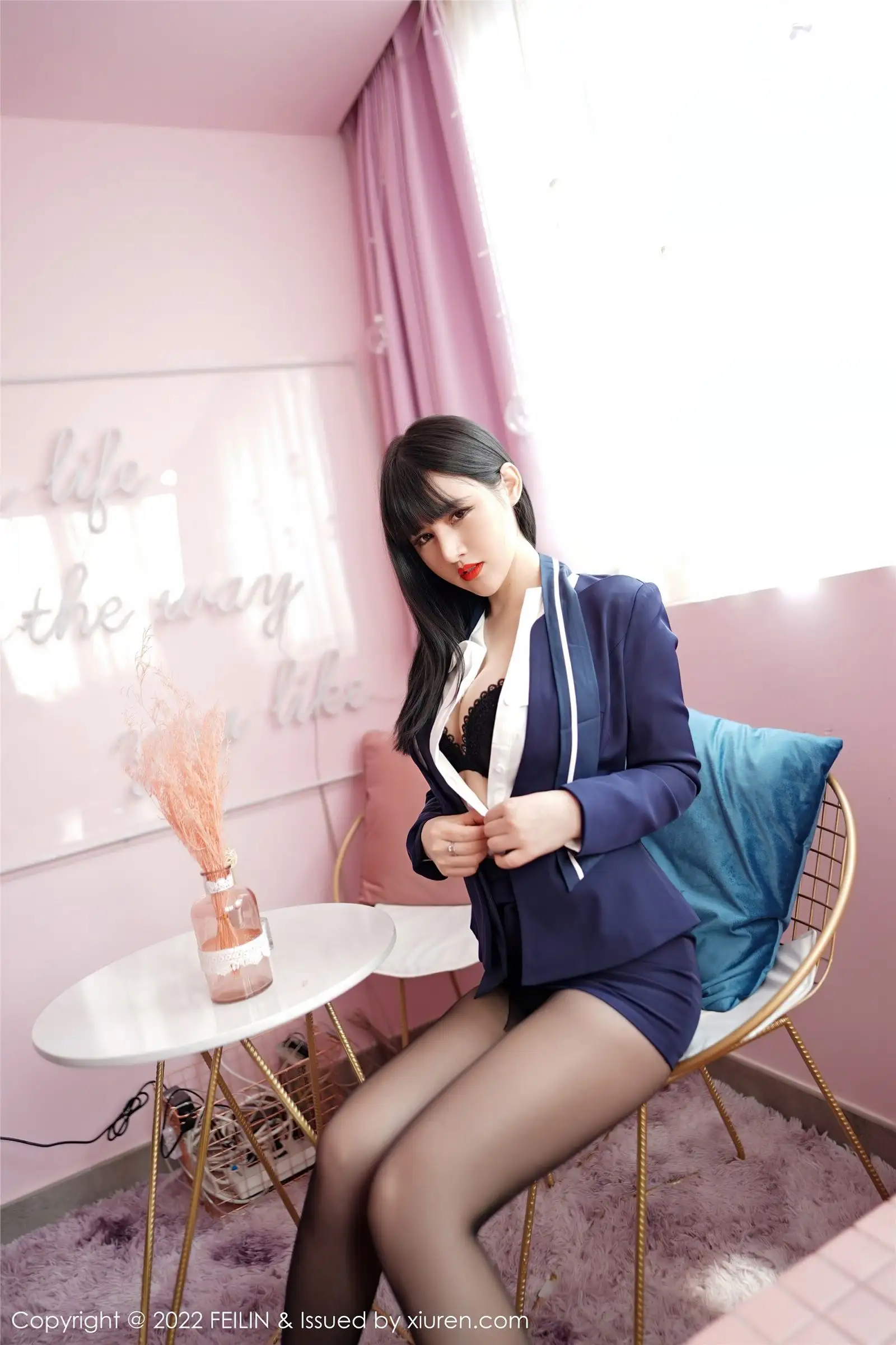 [FEILIN嗲囡囡] 2022.03.08 NO.432 诗诗kiki