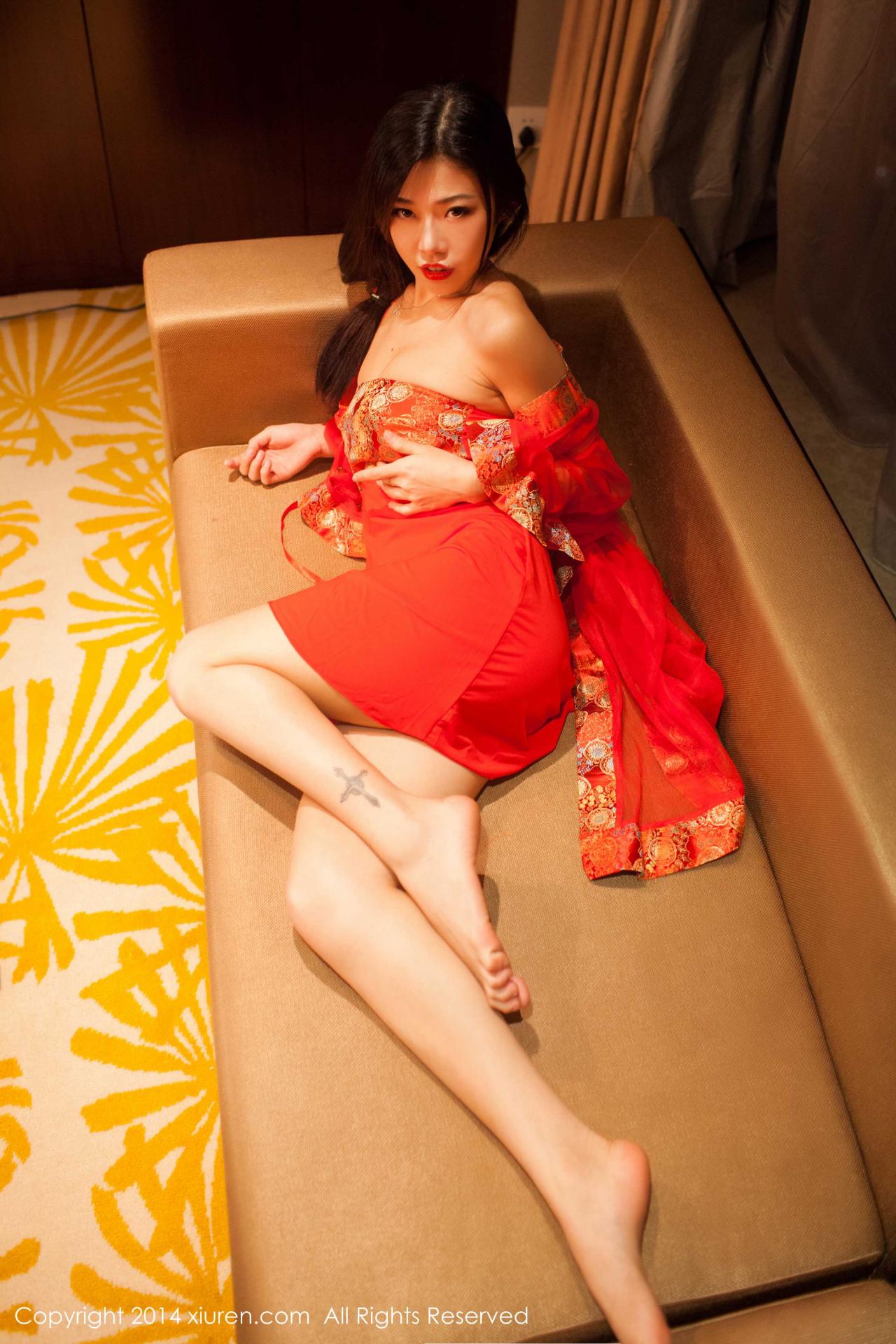 [XiuRen秀人网] 2014.02.04 No.097 luvian本能 57P 176MB