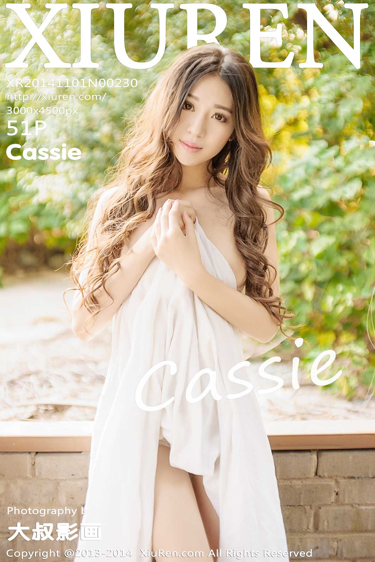 [XiuRen秀人网] 2014.11.01 No.230 Cassie [51+1P238M]