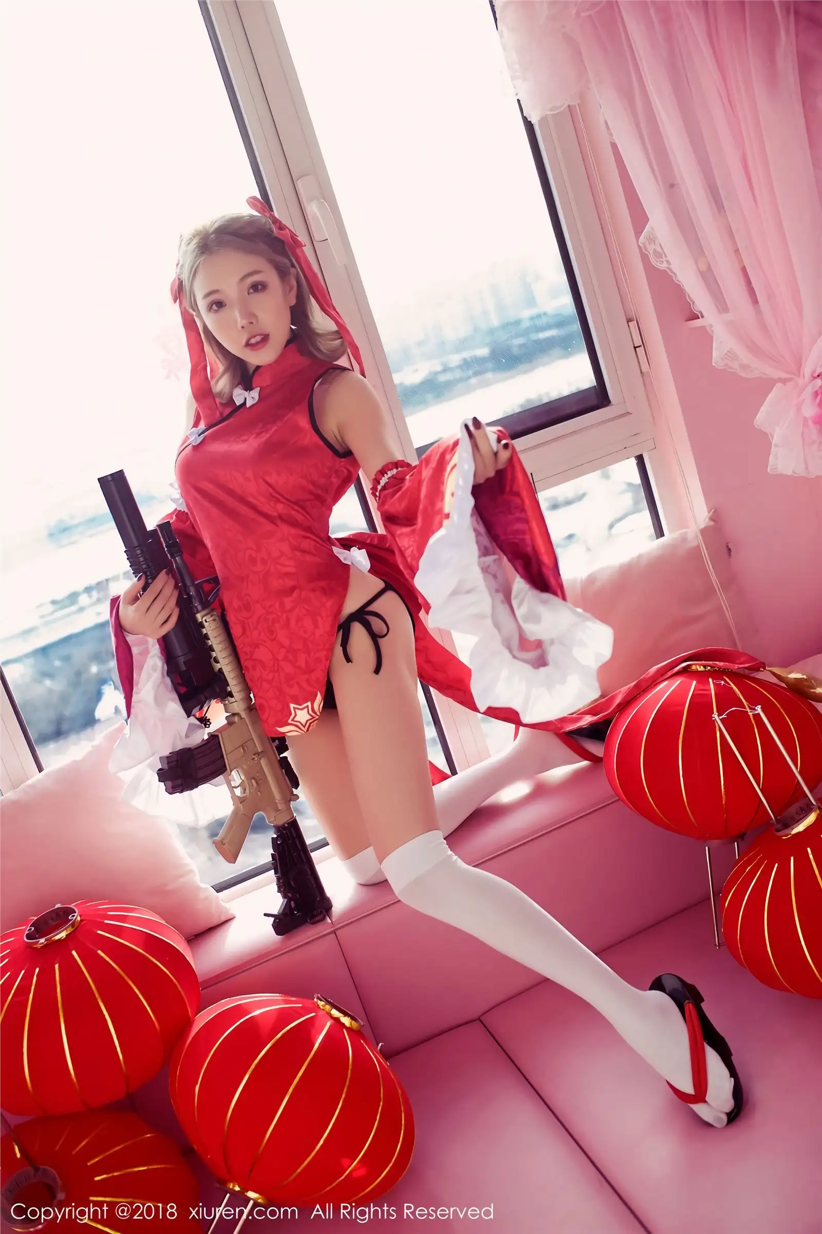 [秀人XIUREN] 2018.01.25 NO.911 COS枪娘 黄楽然