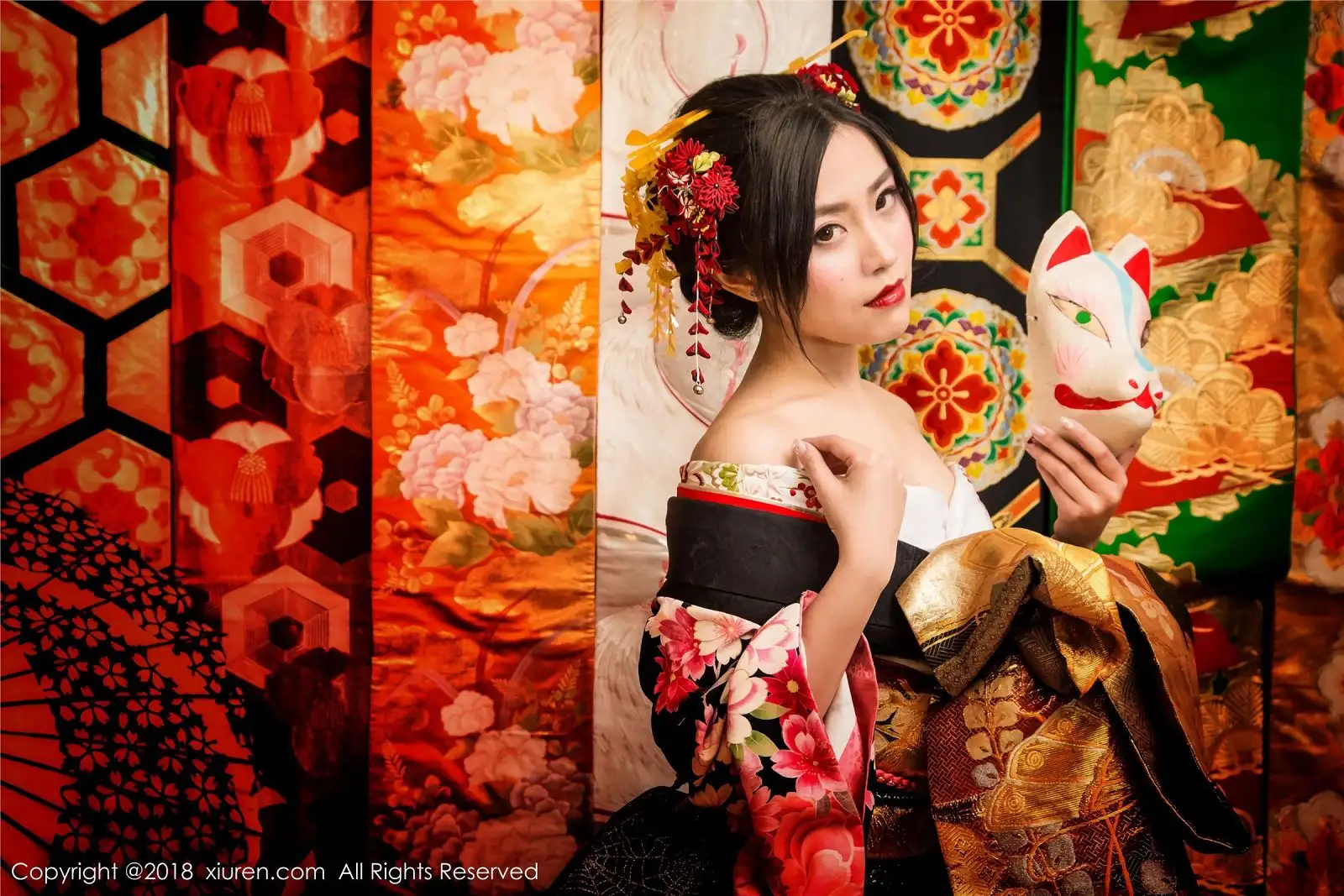 [秀人XIUREN] 2018.02.08 NO.930 花魁 许诺Sabrina