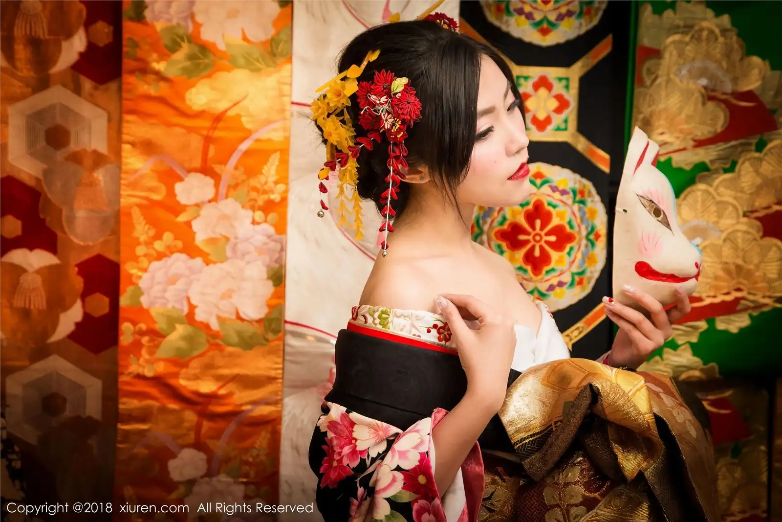 [秀人XIUREN] 2018.02.08 NO.930 花魁 许诺Sabrina