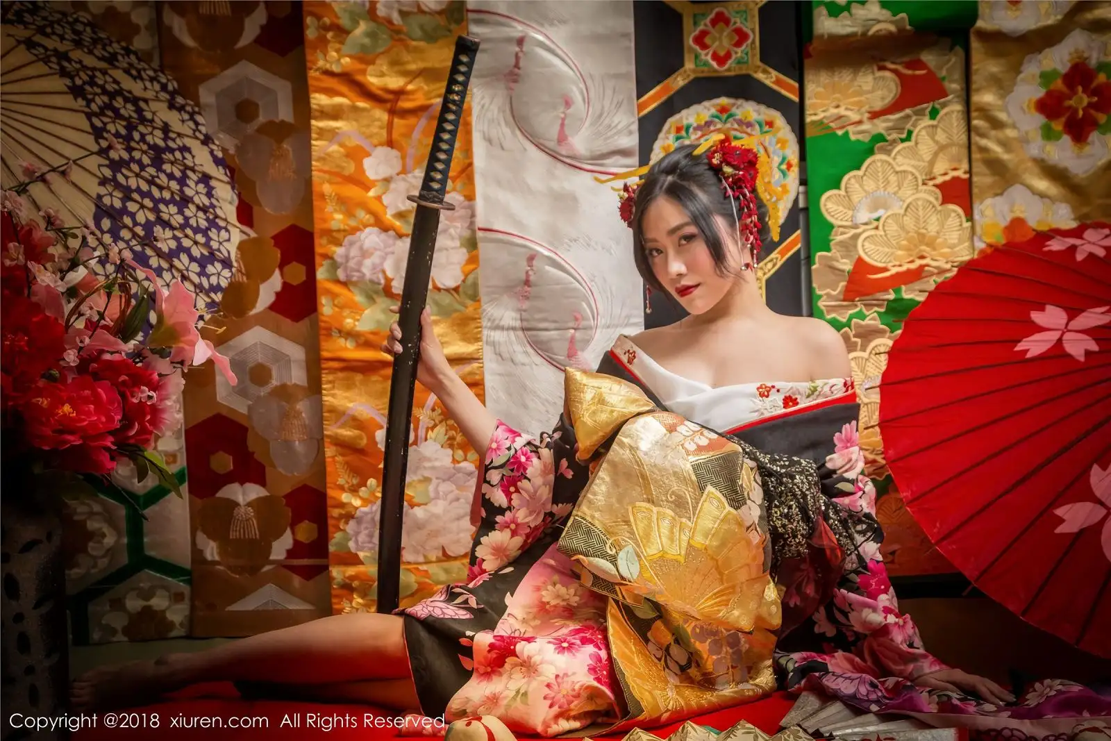 [秀人XIUREN] 2018.02.08 NO.930 花魁 许诺Sabrina