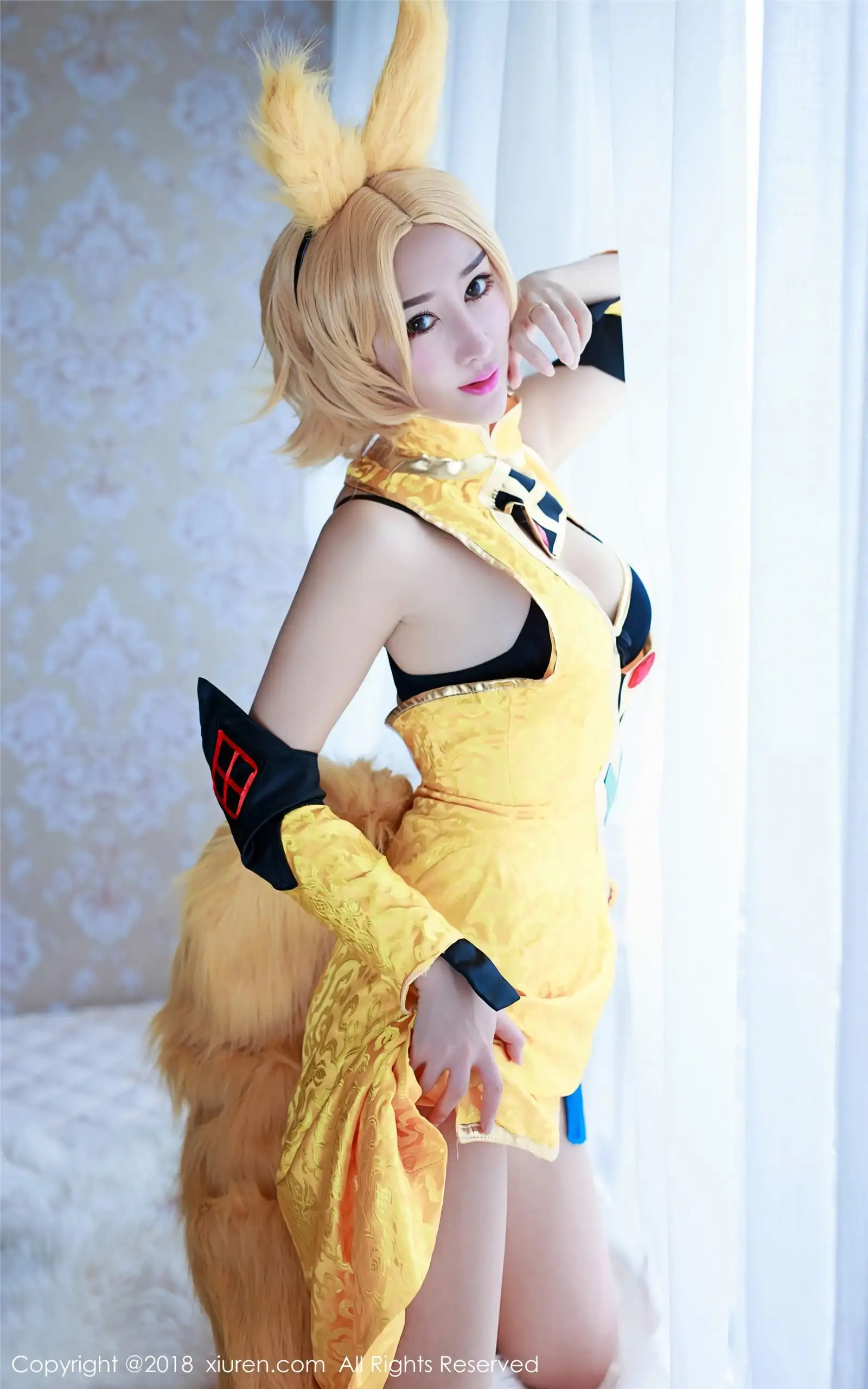 [秀人XIUREN] 2018.02.23 NO.937 王者荣耀妲己COS 邹晶晶女王