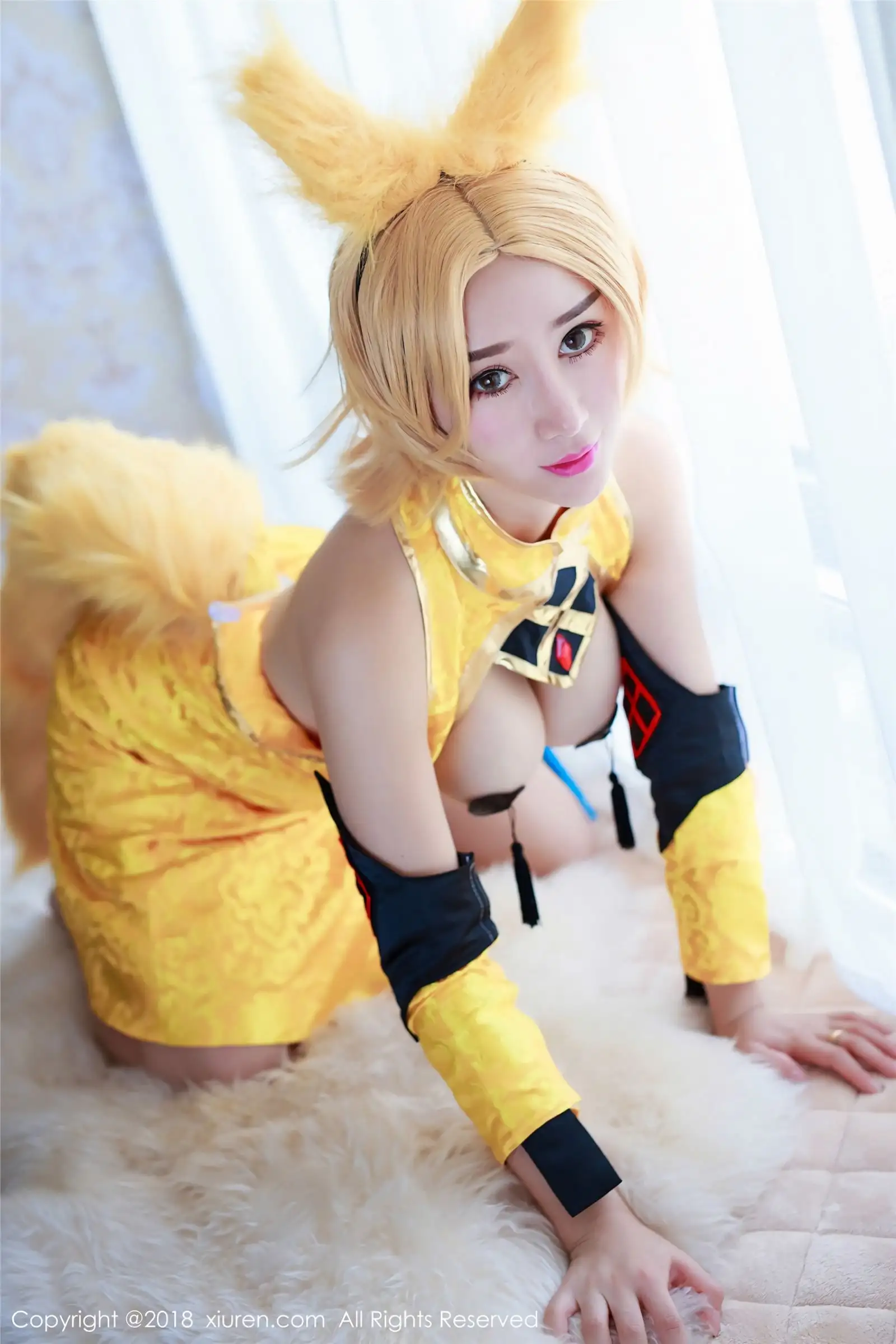 [秀人XIUREN] 2018.02.23 NO.937 王者荣耀妲己COS 邹晶晶女王