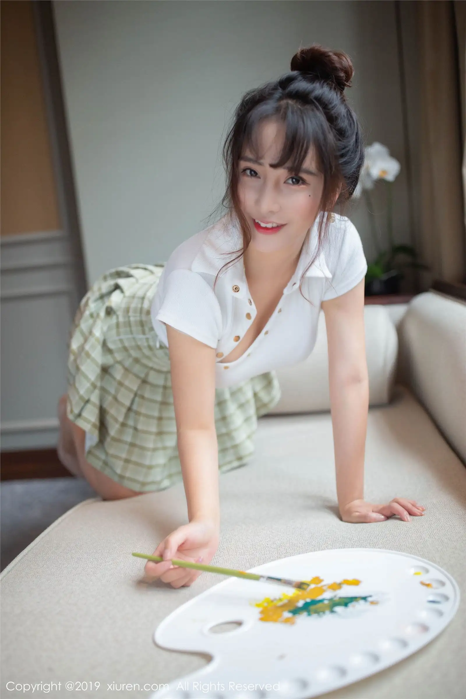 [XIUREN秀人网] 2019.09.30 NO.1705 颜值清甜靓丽肌肤娇嫩胜雪 陶喜乐_lele