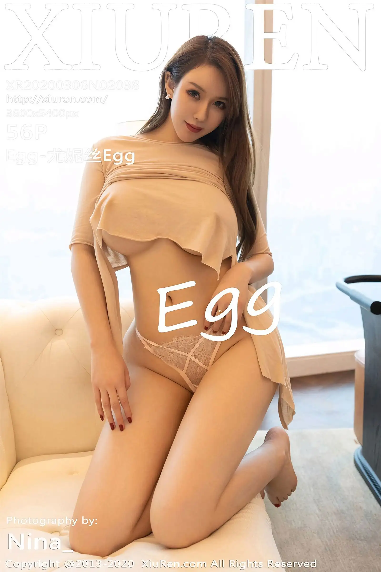 [XIUREN秀人网] 2020.03.06 NO.2038 Egg-尤妮丝